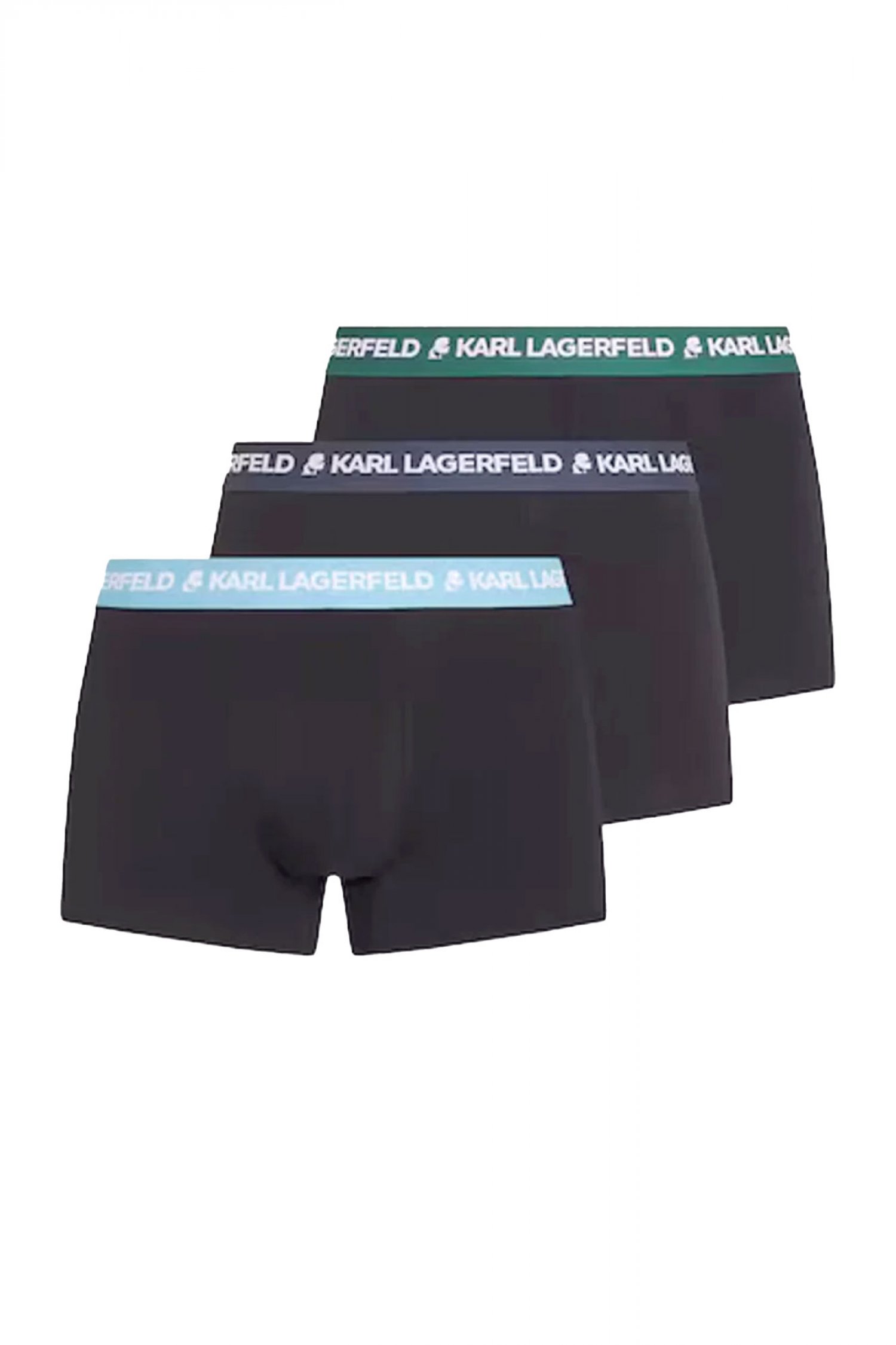 KARL LAGERFELD ΕΣΩΡΟΥΧΑ 3PACK TRUNK COLOURBRAND ΜΠΛΕ