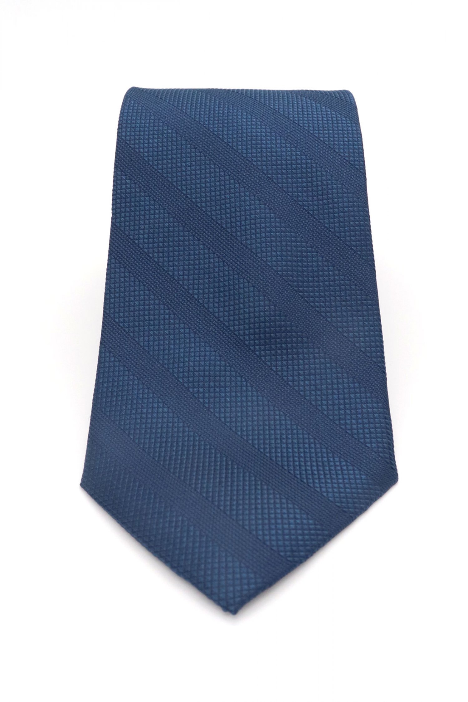 MICHAEL KORS ΓΡΑΒΑΤΑ ΡΙΓΕ STRUCTRURED ΜΠΛΕ