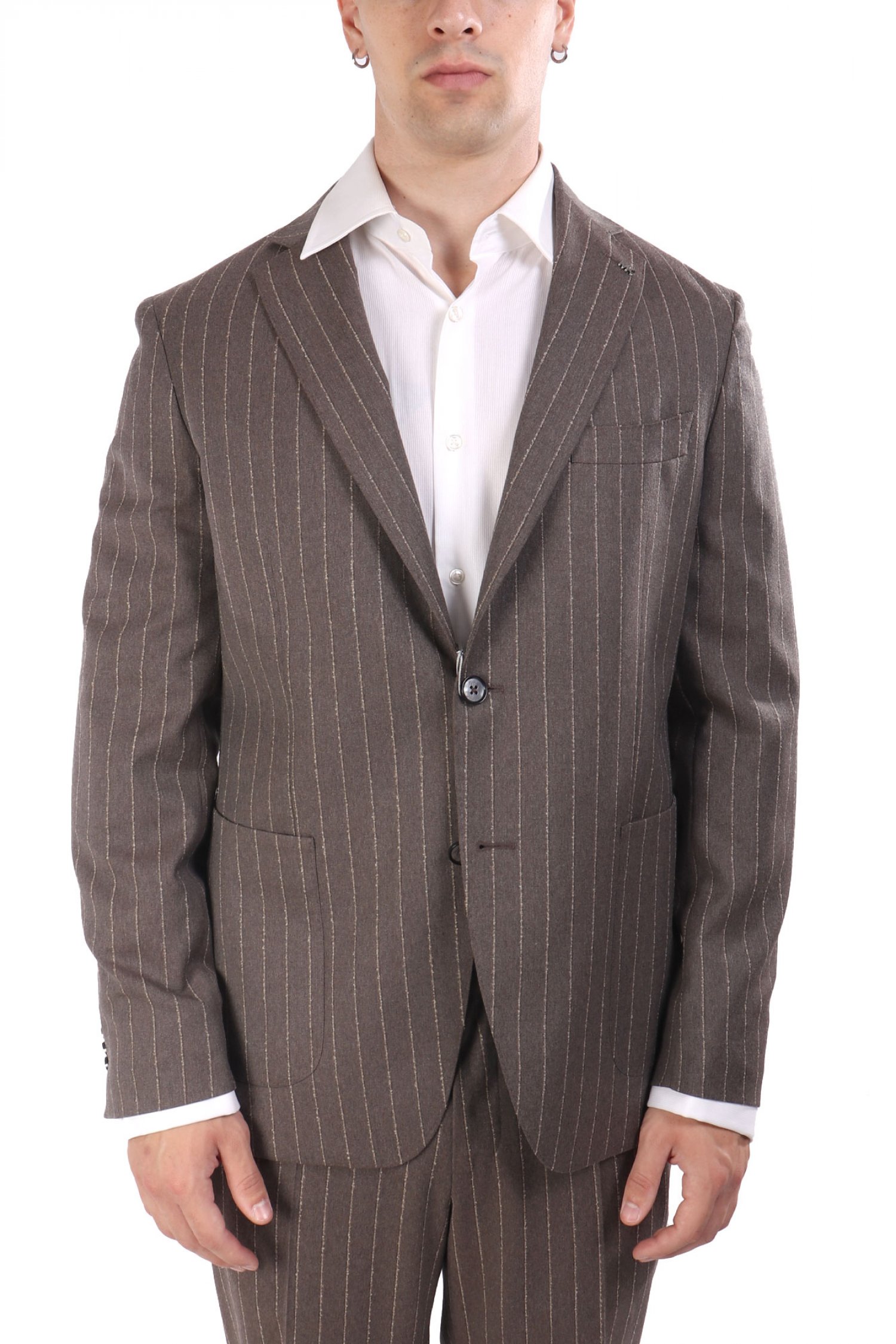 MICHAEL KORS ΣΑΚΑΚΙ BLAZER ΡΙΓΕ BOUCLE TRAVEL ΓΚΡΙ