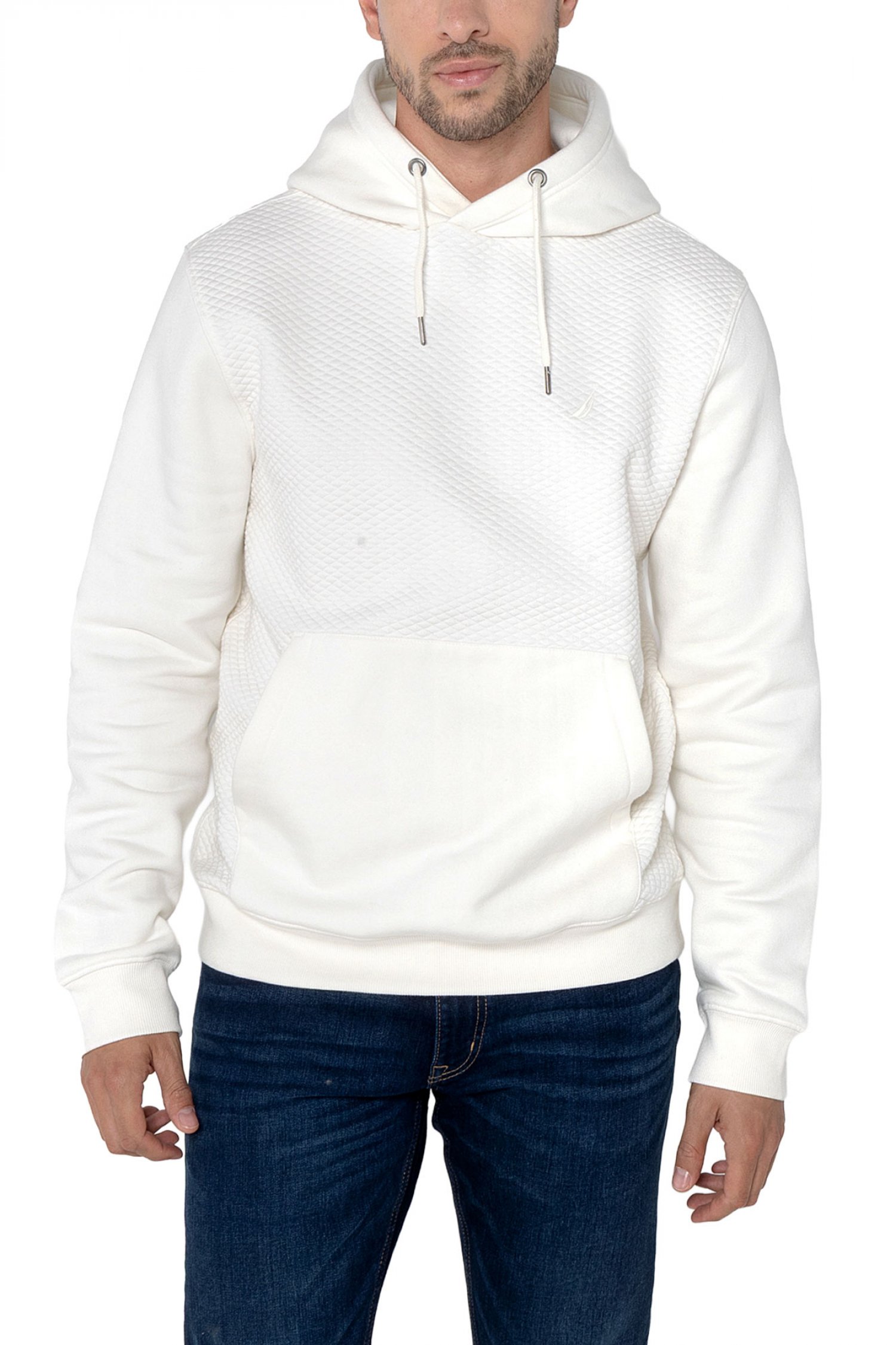 NAUTICA ΦΟΥΤΕΡ HOODIE INDRA ΛΕΥΚΟ