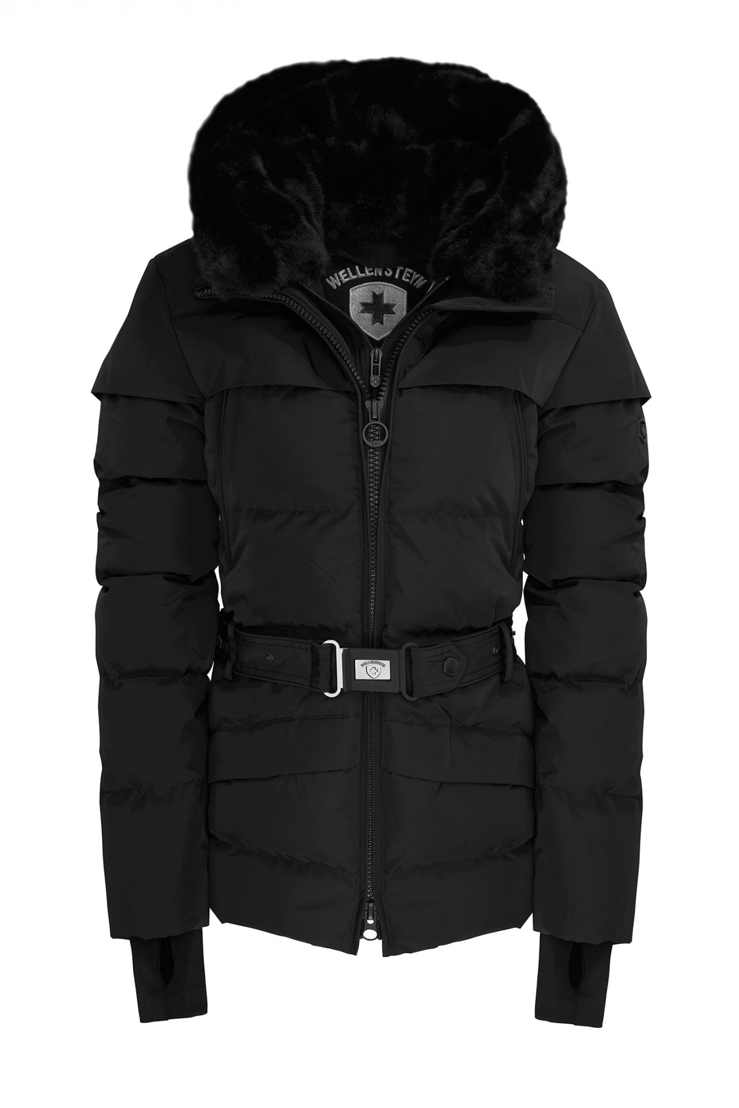 WELLENSTEYN ΓΥΝΑΙΚΕΙΟ ΜΠΟΥΦΑΝ ΦΟΥΣΚΩΤΟ TIVANA ΑΠΟΣΠΩΜΕΝΟΣ ΘΩΡΑΚΑΣ ΑΠΟΣΠΩΜΕΝΗ ΖΩΝΗ ΤΣΕΠΕΣ ΜΑΥΡΟ