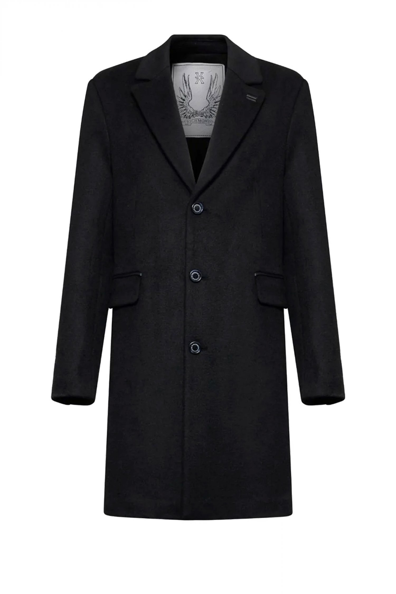 RICHMOND X ΠΑΛΤΟ TYLER ΜΑΚΡΥ ΜΑΥΡΟ