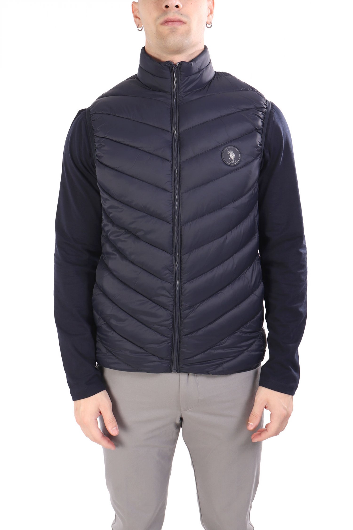U.S.POLO ASSN ΜΠΟΥΦΑΝ PUFFER RODN ΜΠΛΕ