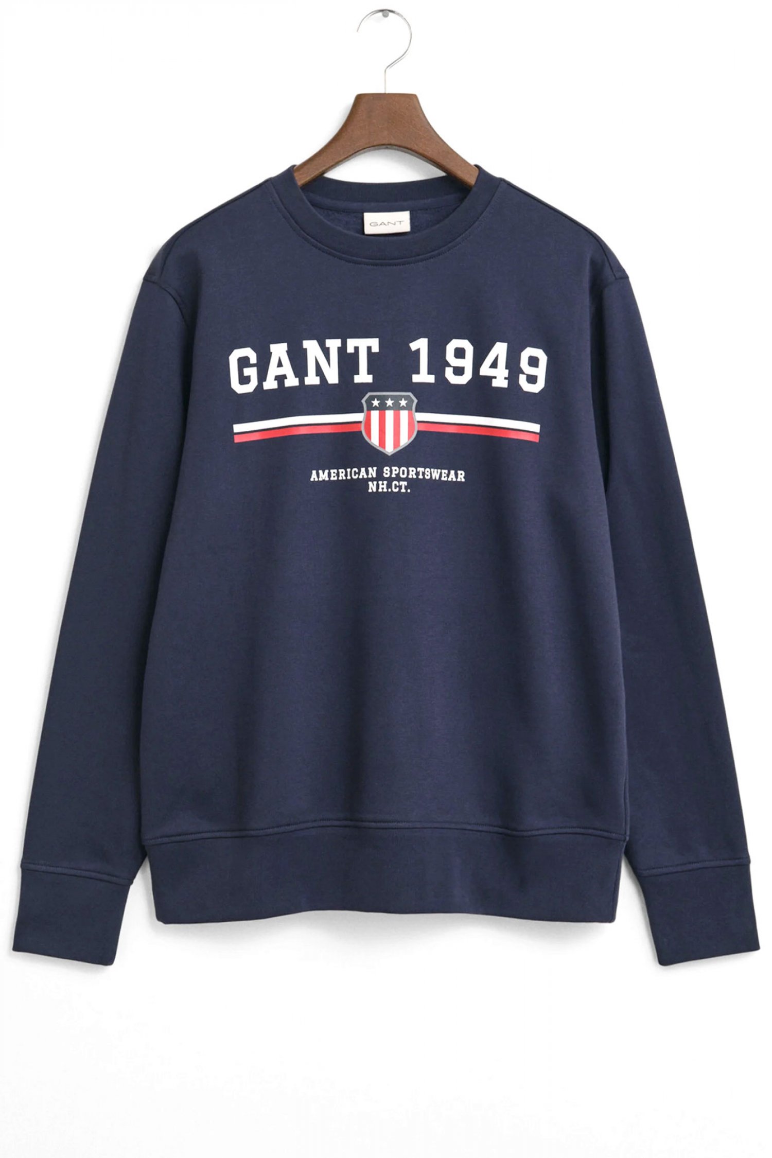GANT ΦΟΥΤΕΡ GRAPHIC C-NECK SWEAT ΜΠΛΕ