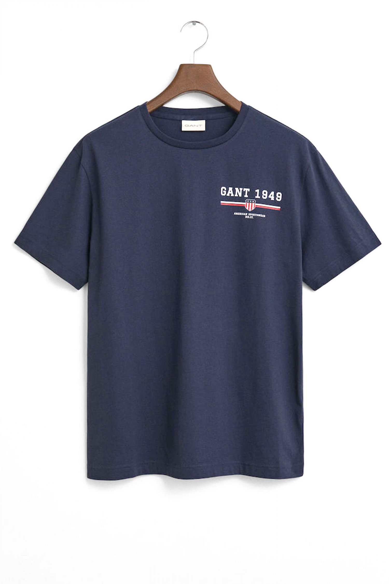 GANT T-SHIRT GRAPHIC SS ΜΠΛΕ