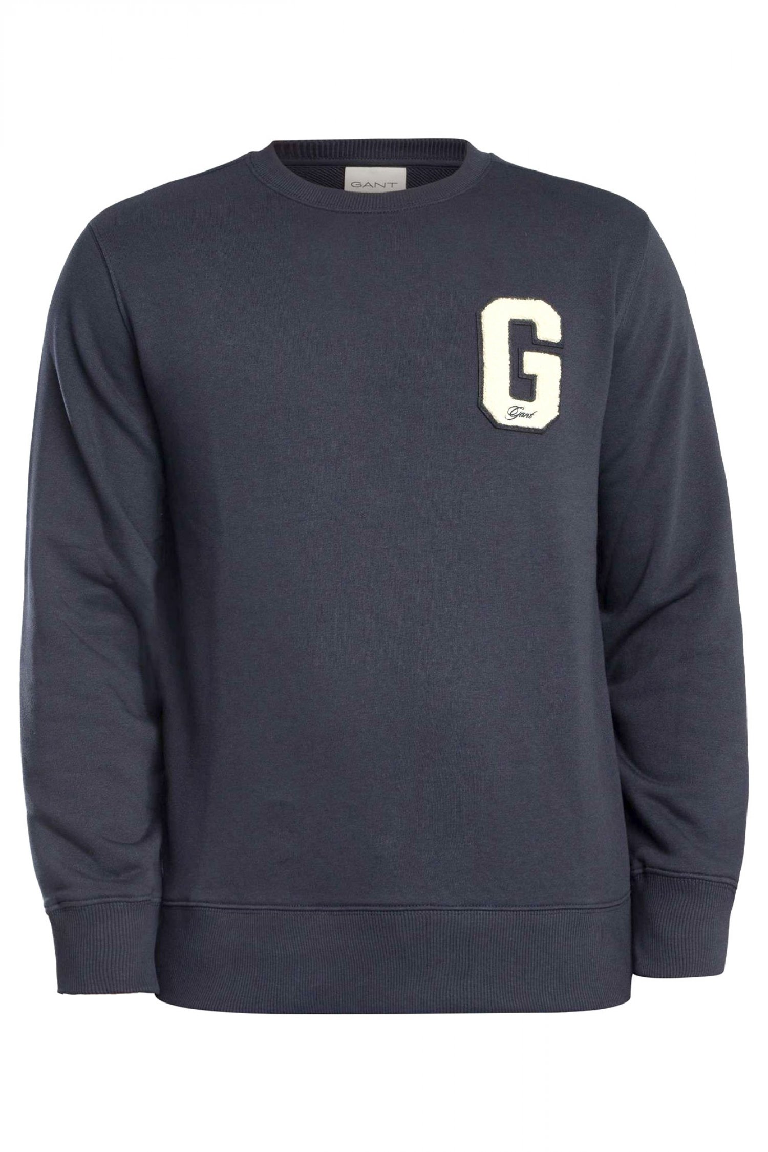 GANT ΦΟΥΤΕΡ C-NECK G BADGE SWEAT ΜΠΛΕ