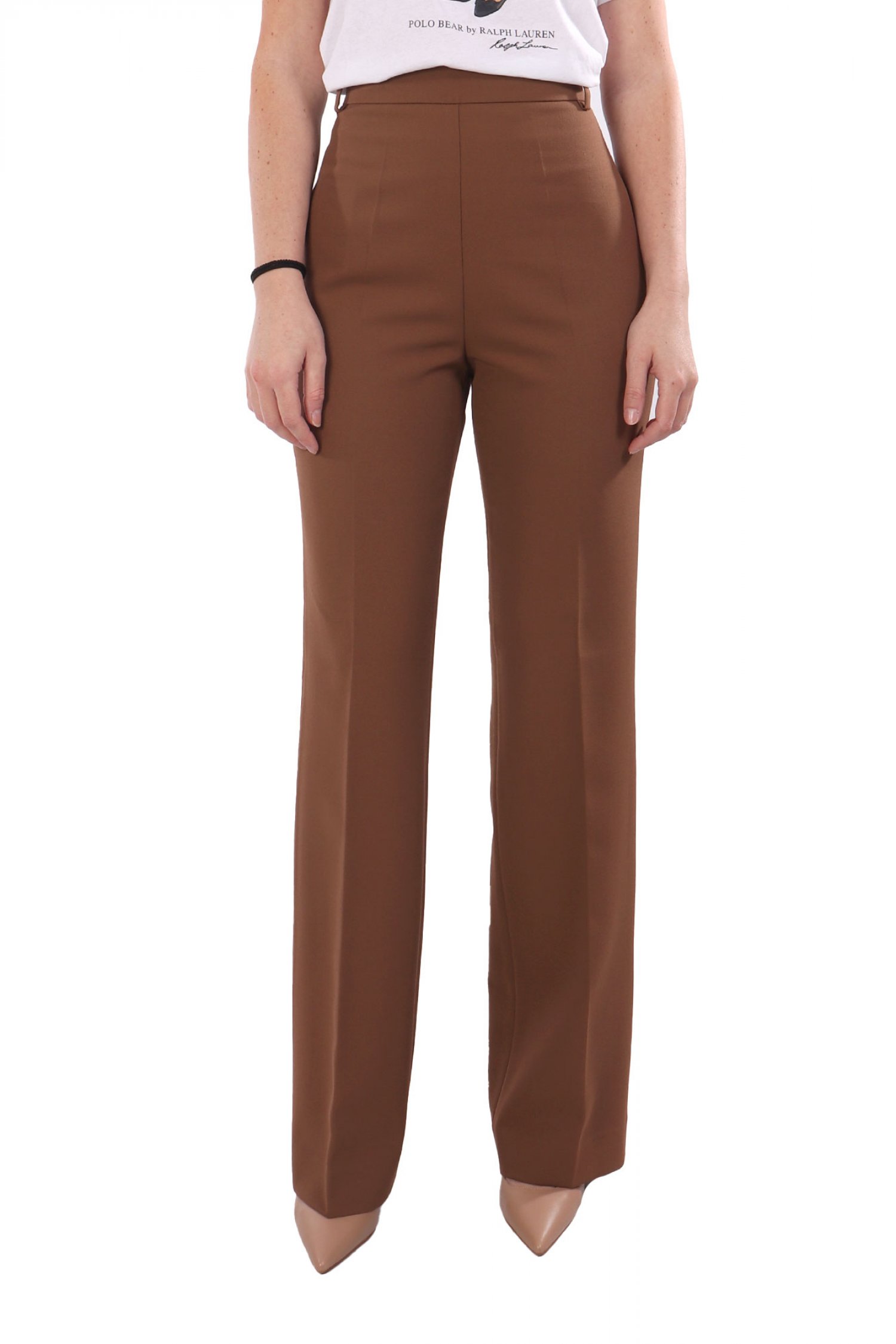 PINKO ΠΑΝΤΕΛΟΝΙ CHINO PITA TROUSERS ΚΑΜΕΛ