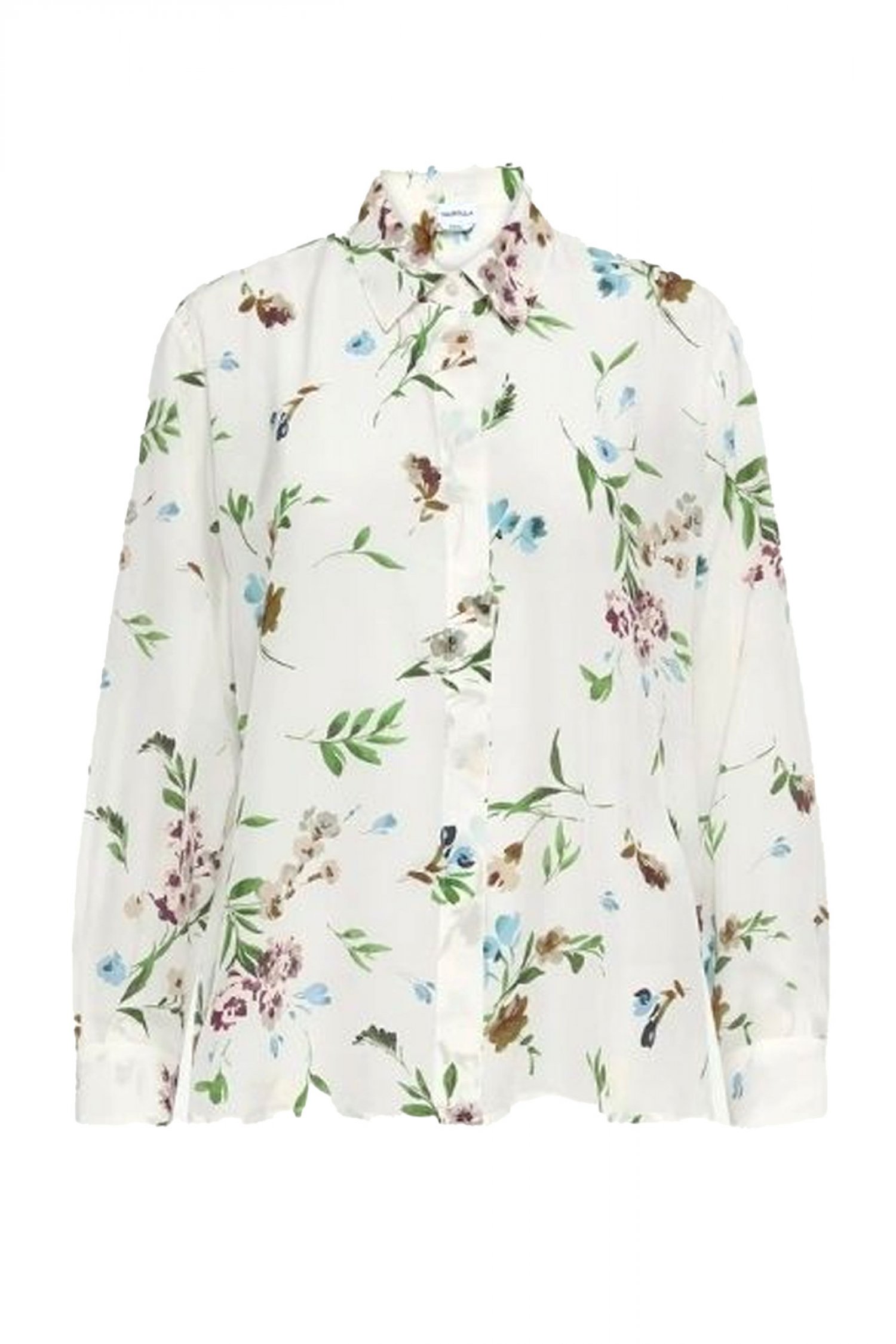 MARELLA ΠΟΥΚΑΜΙΣΟ FLORAL FARETRA ΥΠΟΛΕΥΚΟ