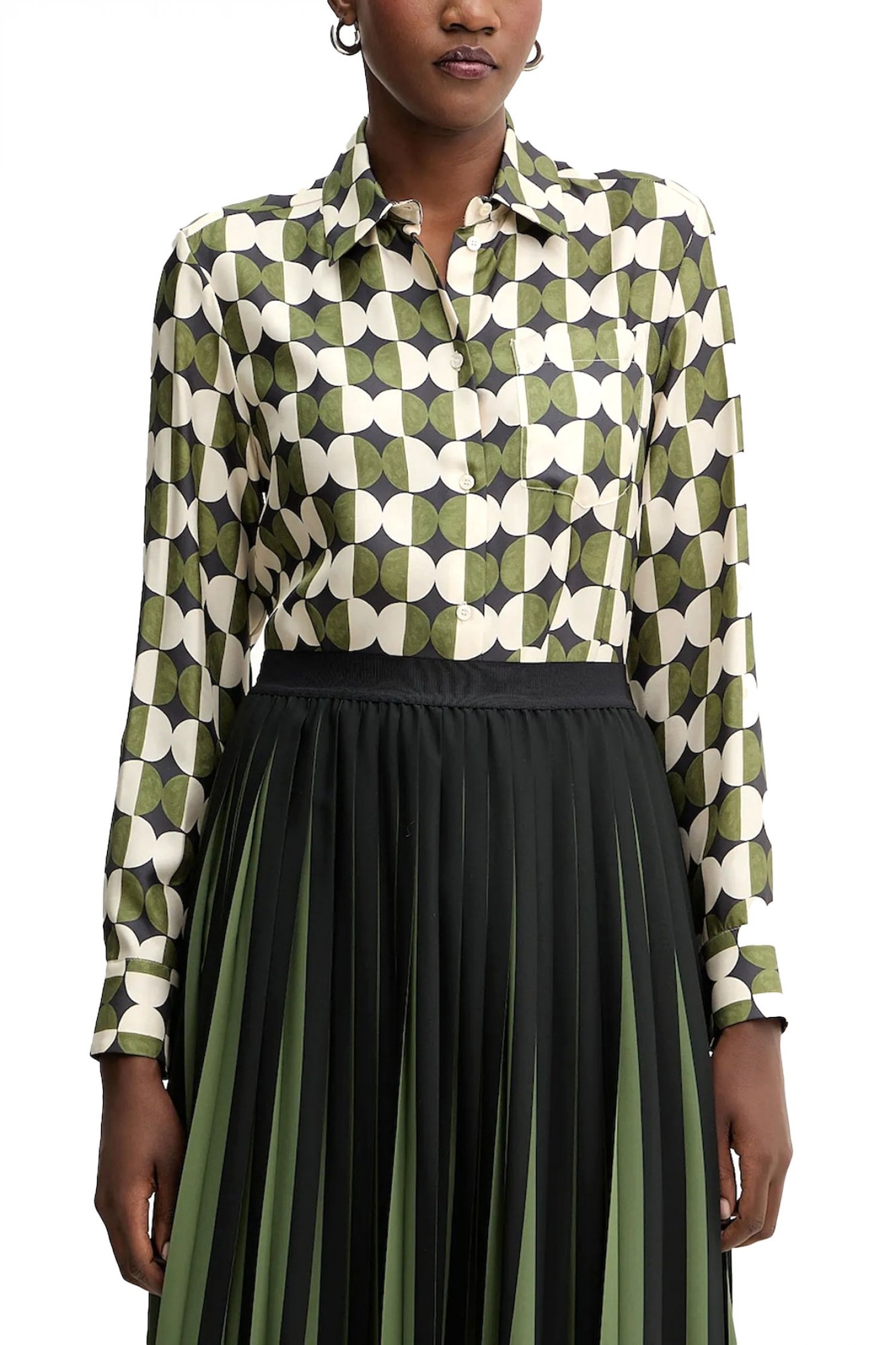 MAX MARA WEEKEND ΠΟΥΚΑΜΙΣΟ ΕΜΠΡΙΜΕ RIVE ΧΑΚΙ-ΕΚΡΟΥ