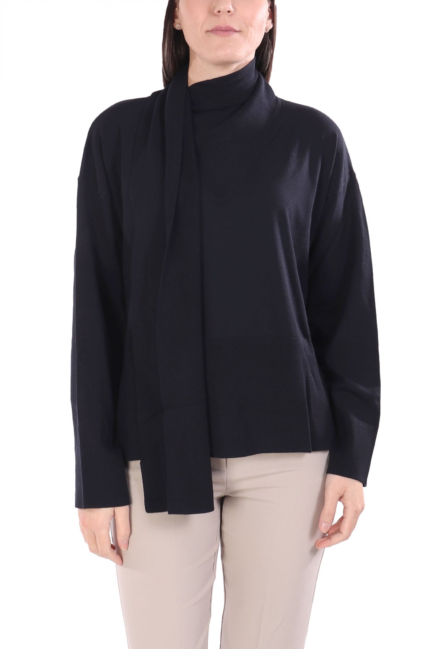 MARELLA EMME ΠΛΕΚΤΟ ΛΟΥΠΕΤΟ -ΚΑΣΚΩΛ BAMBOLA ΜΠΛΕ