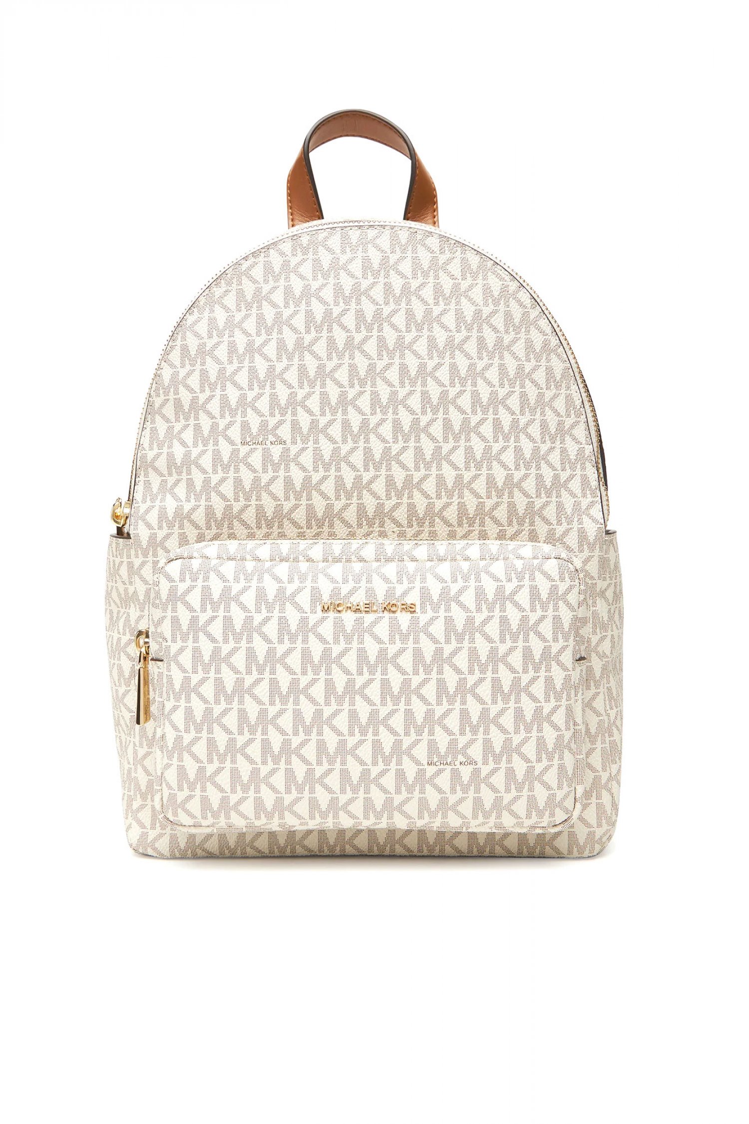 MICHAEL KORS MICHAEL KORS ΤΣΑΝΤΑ BACKPACK ΤΑΝΝΕR ALL OVER LOGO ΚΑΦΕ/MΠΕΖ