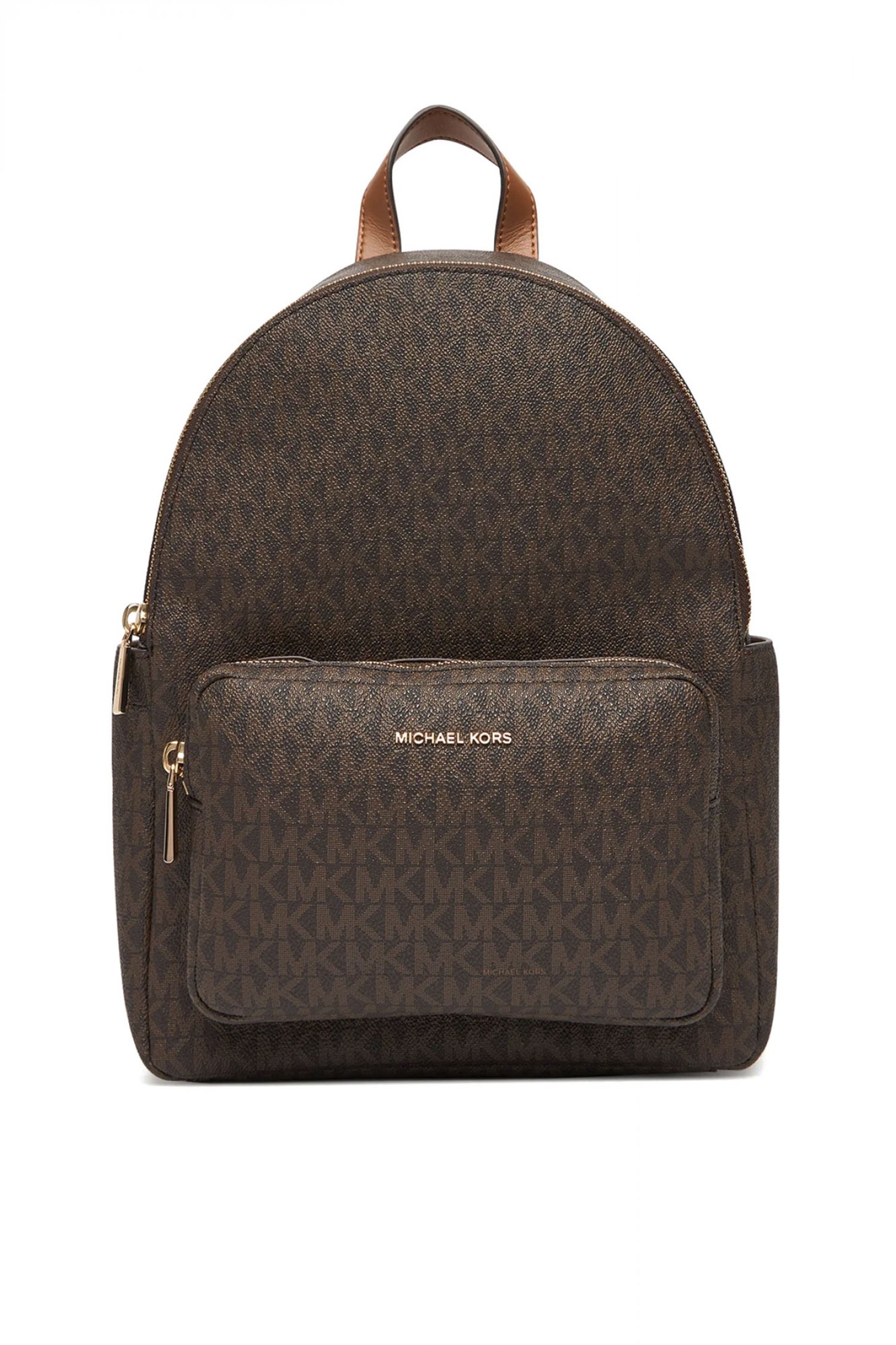 MICHAEL KORS MICHAEL KORS ΤΣΑΝΤΑ BACKPACK ΤΑΝΝΕR ALL OVER LOGO ΚΑΦΕ/TAΜΠΑ
