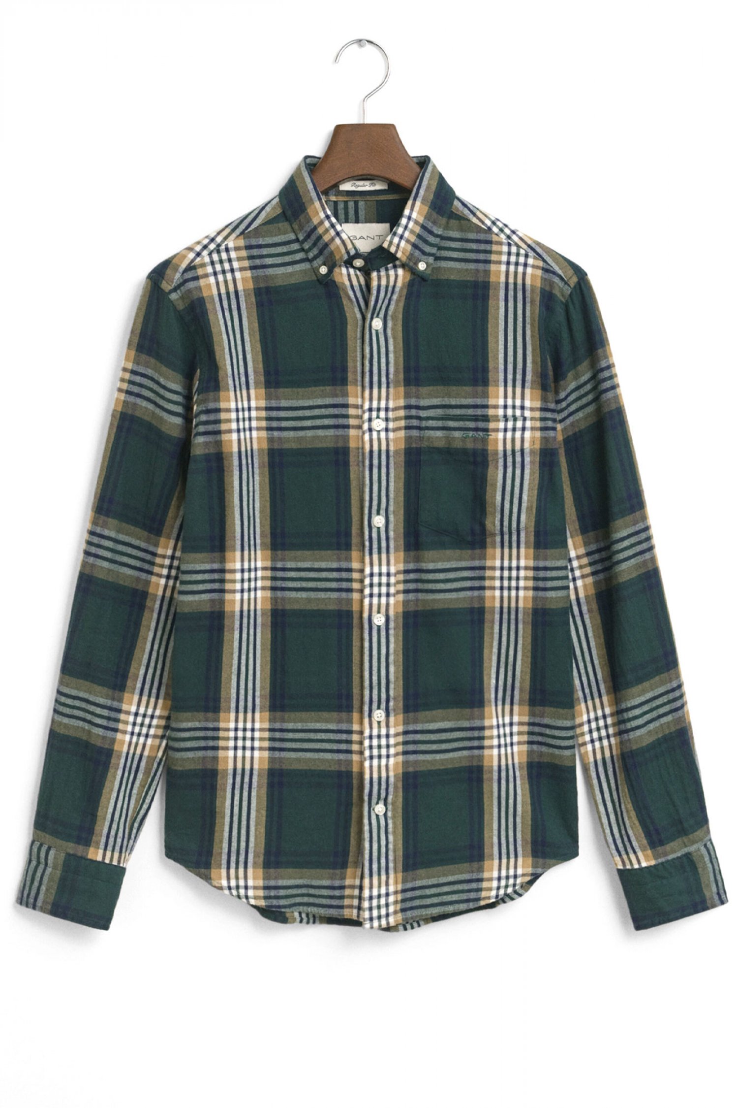 GANT ΠΟΥΚΑΜΙΣΟ ΚΑΡΩ REG WINDBLOWN FLANNEL CHECK SHIRT ΚΥΠΑΡΙΣΣΙ