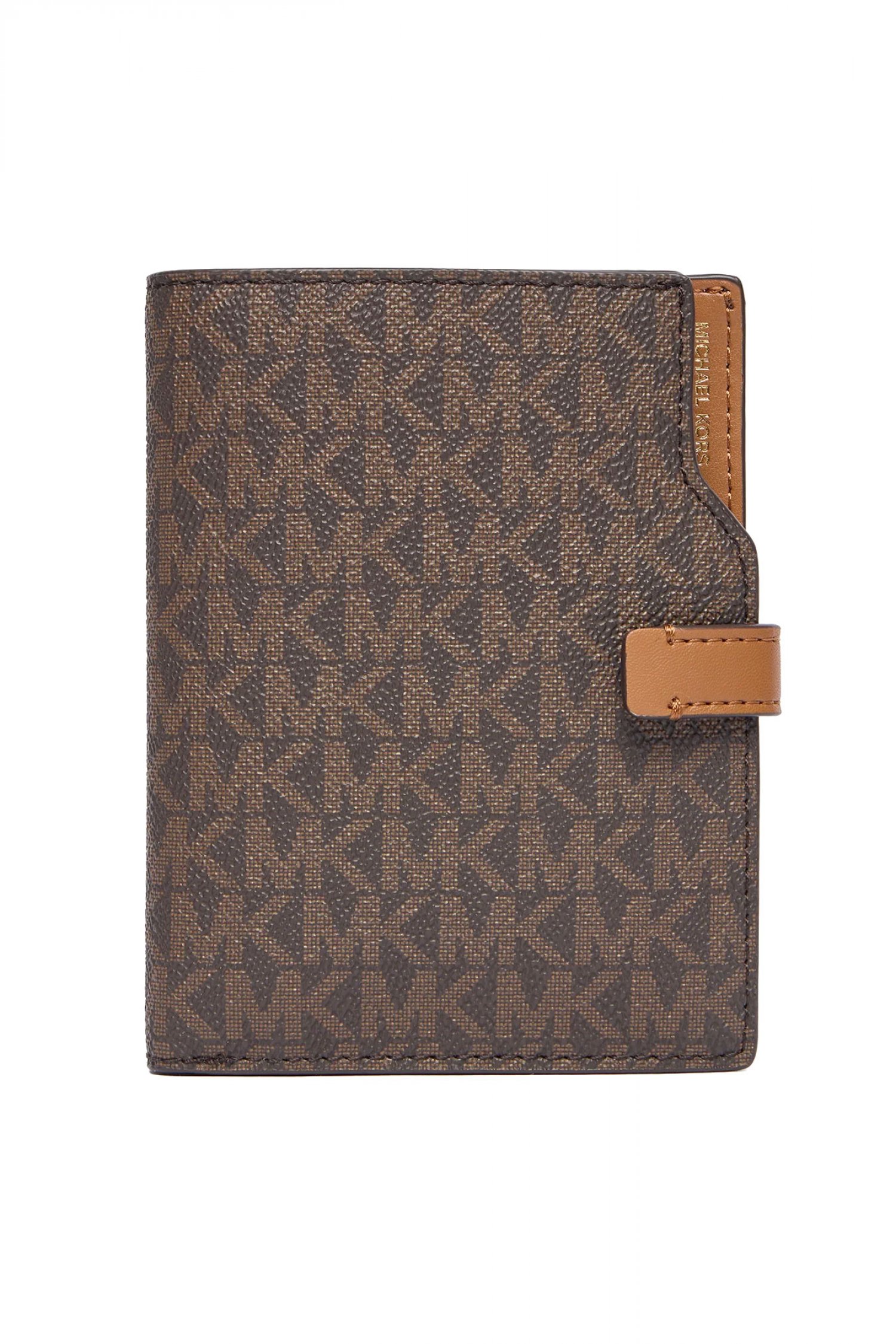 MICHAEL KORS ΠΟΡΤΟΦΟΛΙ JET SET ALL OVER LOGO ΚΑΦΕ/ΤΑΜΠΑ