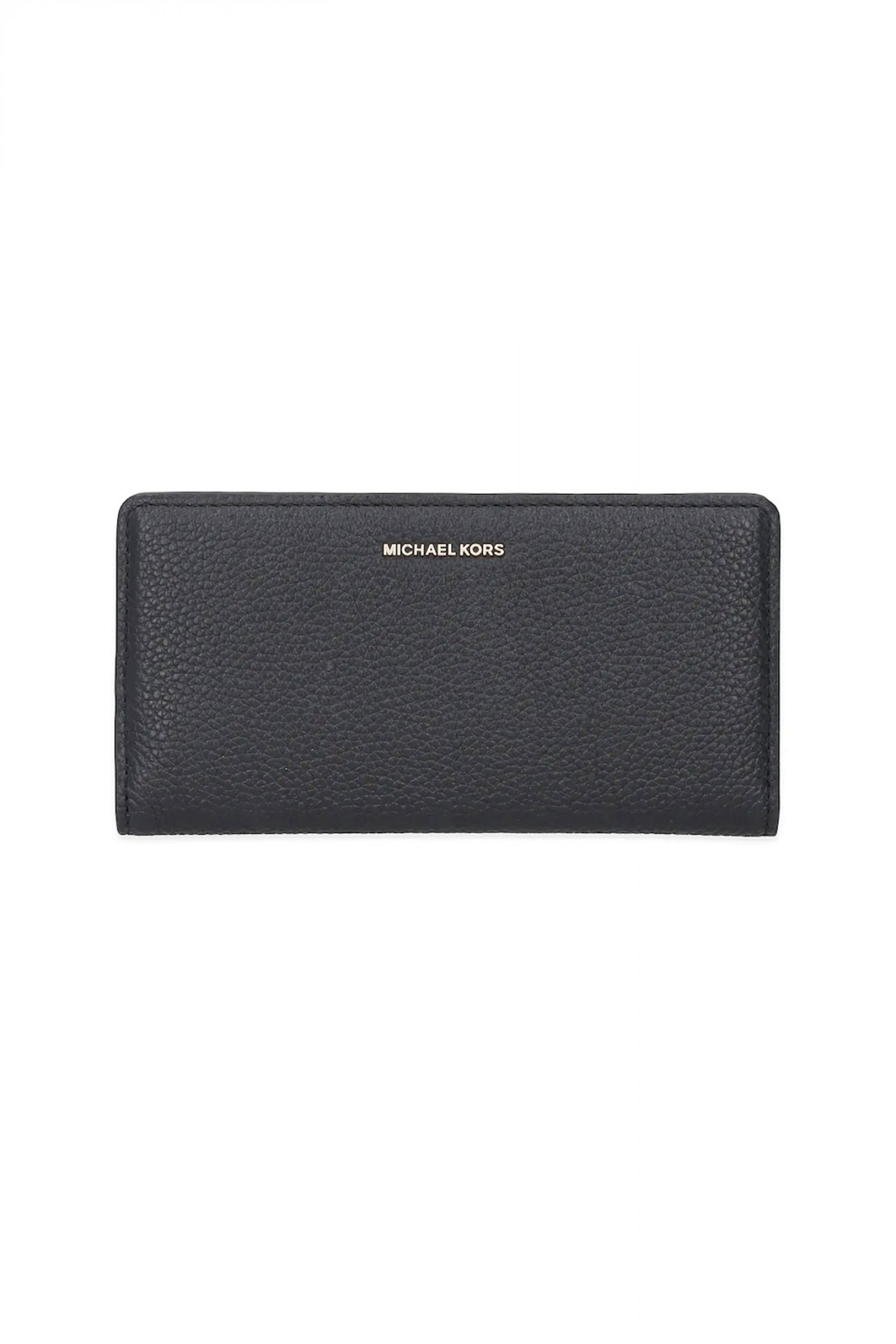 MICHAEL KORS ΠΟΡΤΟΦΟΛΙ BRYANT METAΛΛΙΚΟ LOGO MAYΡΟ