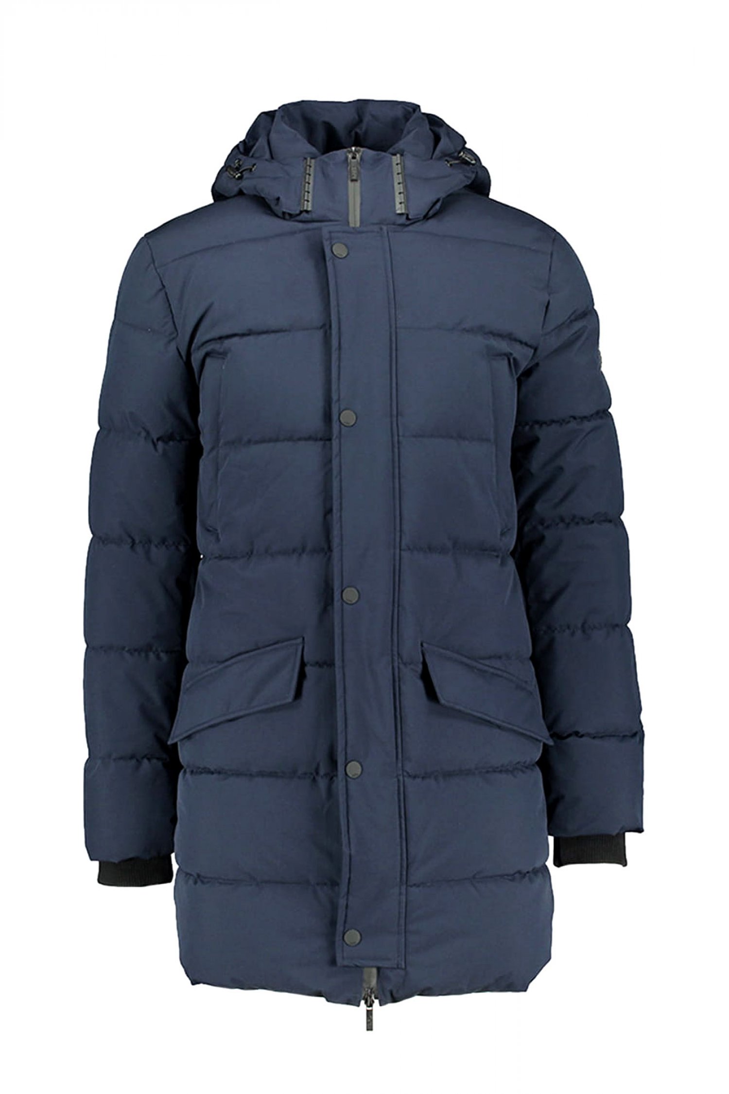 KARL LAGERFELD ΜΠΟΥΦΑΝ HOODED PARKA ΜΠΛΕ