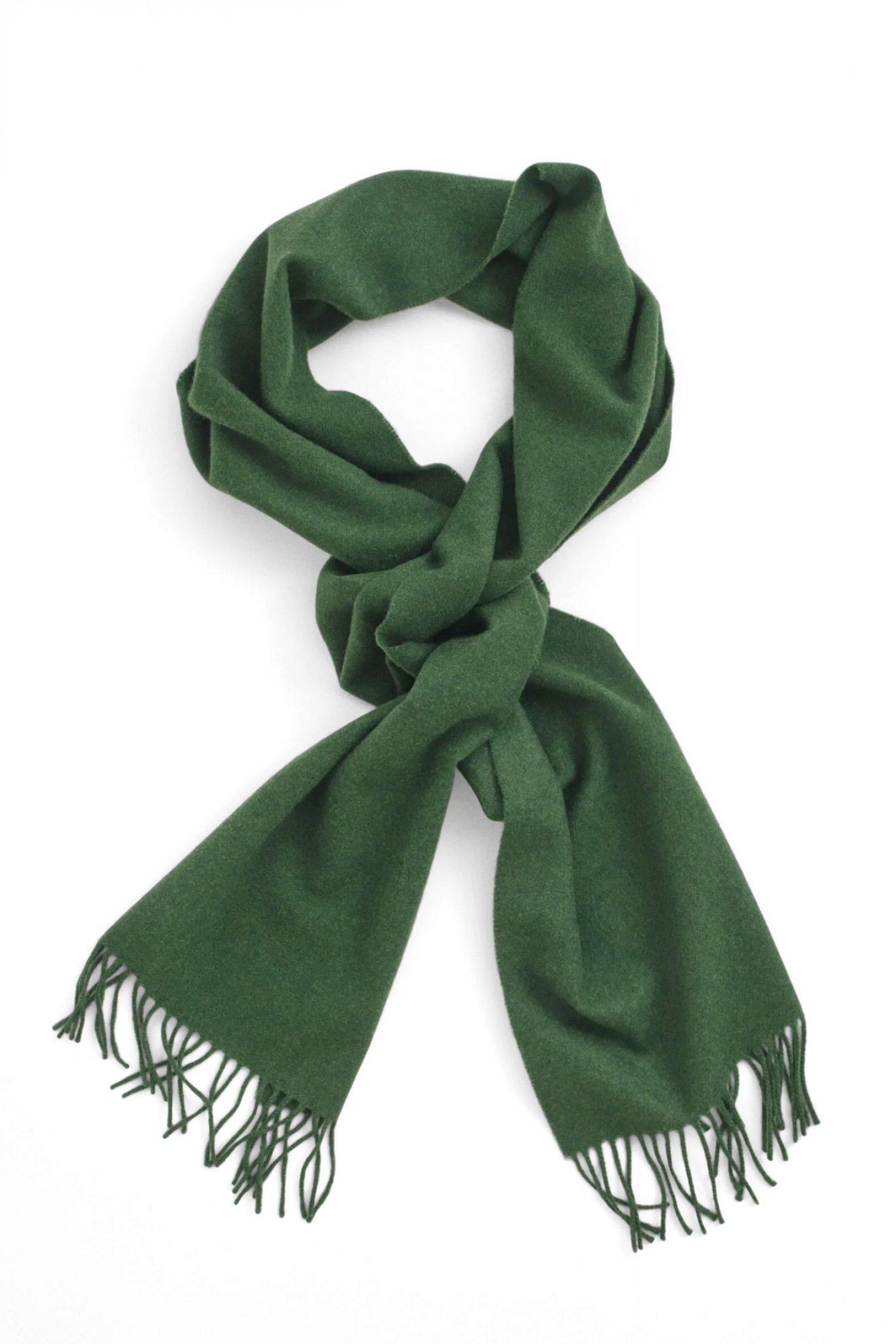 GANT ΚΑΣΚΩΛ ΜΑΛΛΙΝΟ UNISEX. WOOL SCARF ΠΡΑΣΙΝΟ