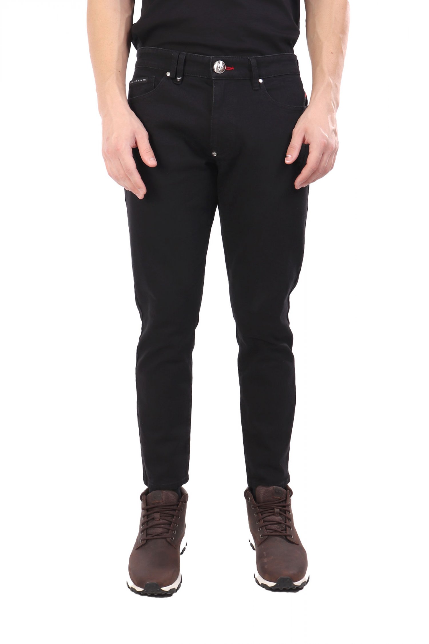 PHILIPP PLEIN ΠΑΝΤΕΛΟΝΙ JEANS SKINNY ΜΑΥΡΟ