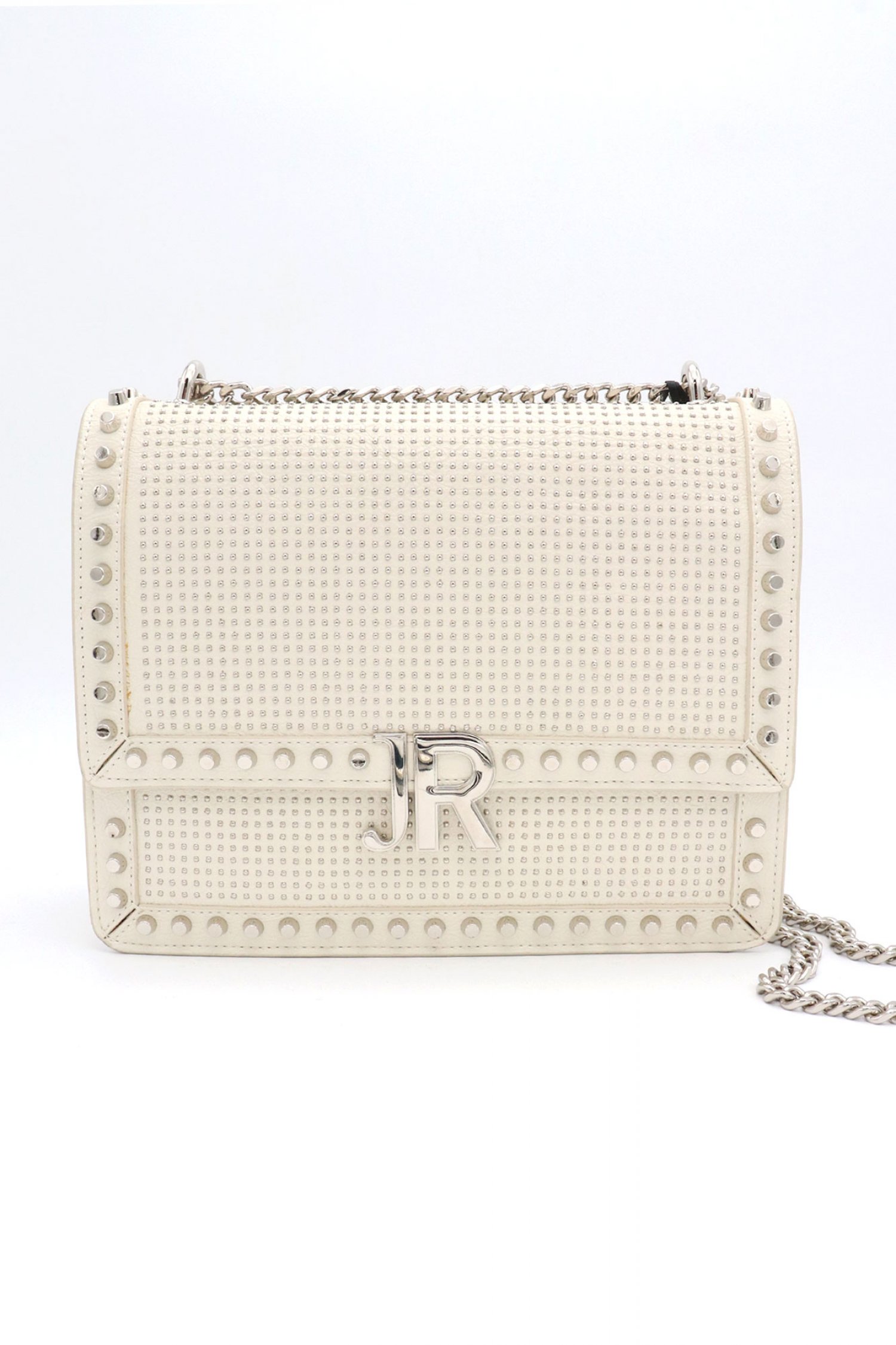 RICHMOND X ΤΣΑΝΤΑ ΩΜΟΥ/CROSS BODY HOLAWE LOGO ΜΕΤΑΛΛΙΚΟ ΕΚΡΟΥ