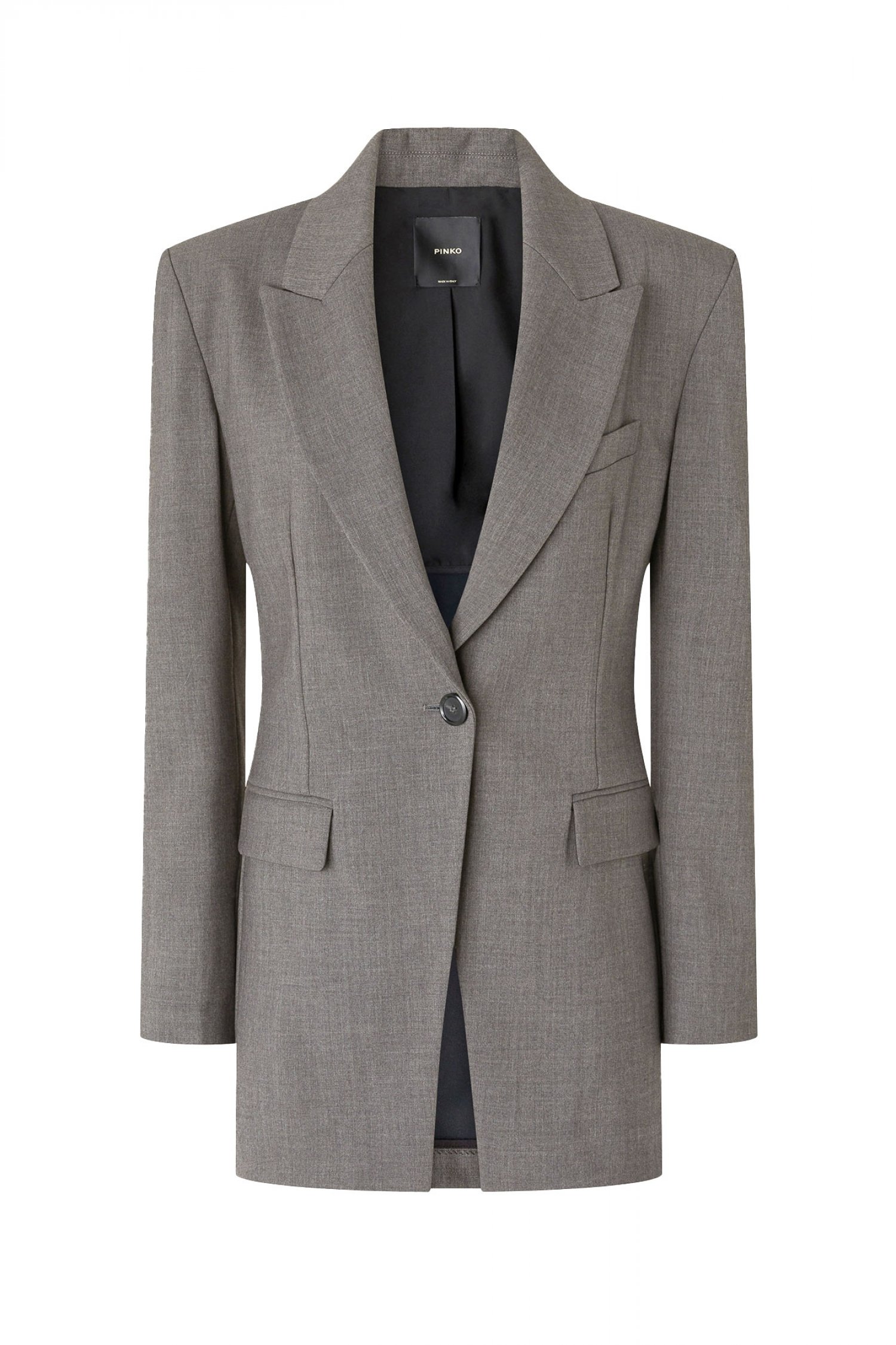 PINKO ΣΑΚΑΚΙ CELIA JACKET ΣΚΟΥΡΟ ΓΚΡΙ