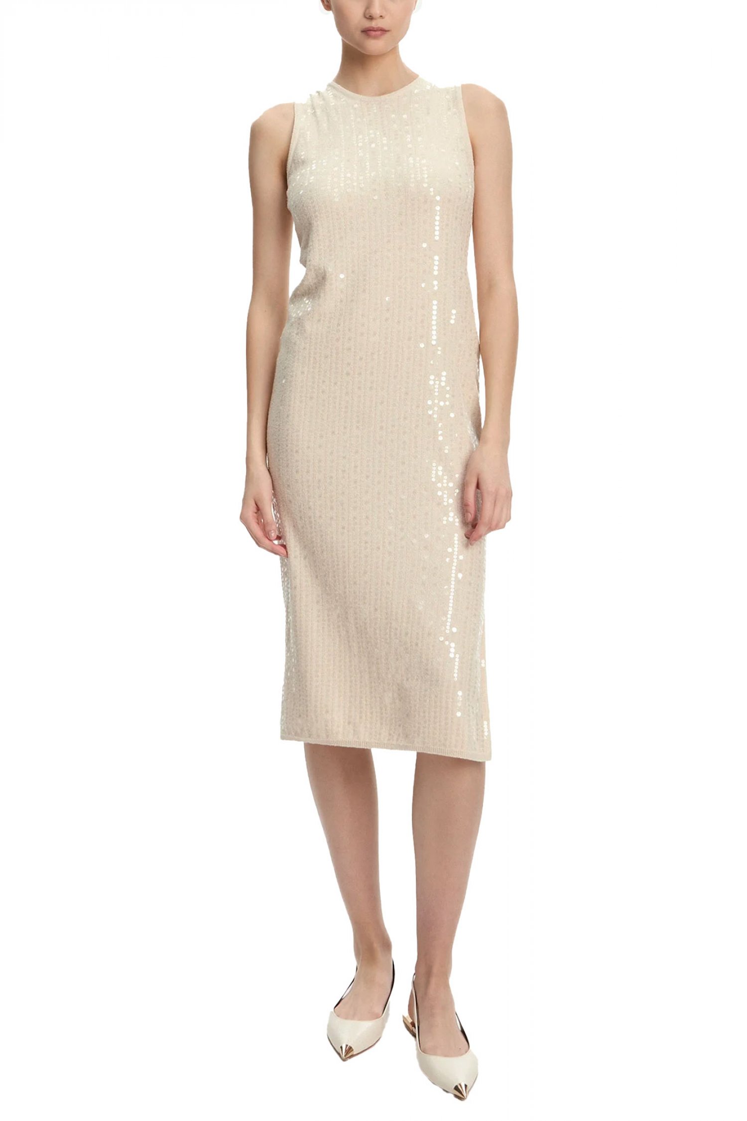 MARELLA SPORT ΦΟΡΕΜΑ MIDI ADDETO ΠΑΓΙΕΤΑ ΑΝΟΙΓΜΑ ΚΑΤΩ ΕΚΡΟΥ