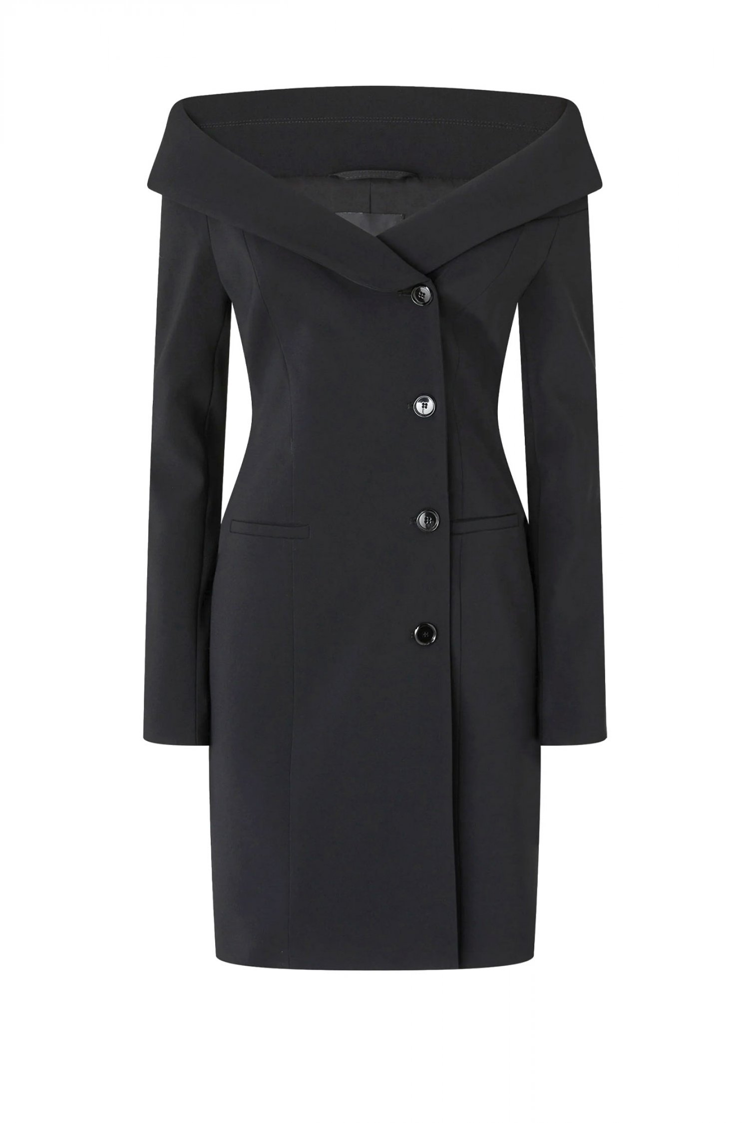 PINKO ΦΟΡΕΜΑ ROSEMARIE DRESS ΜΑΥΡΟ