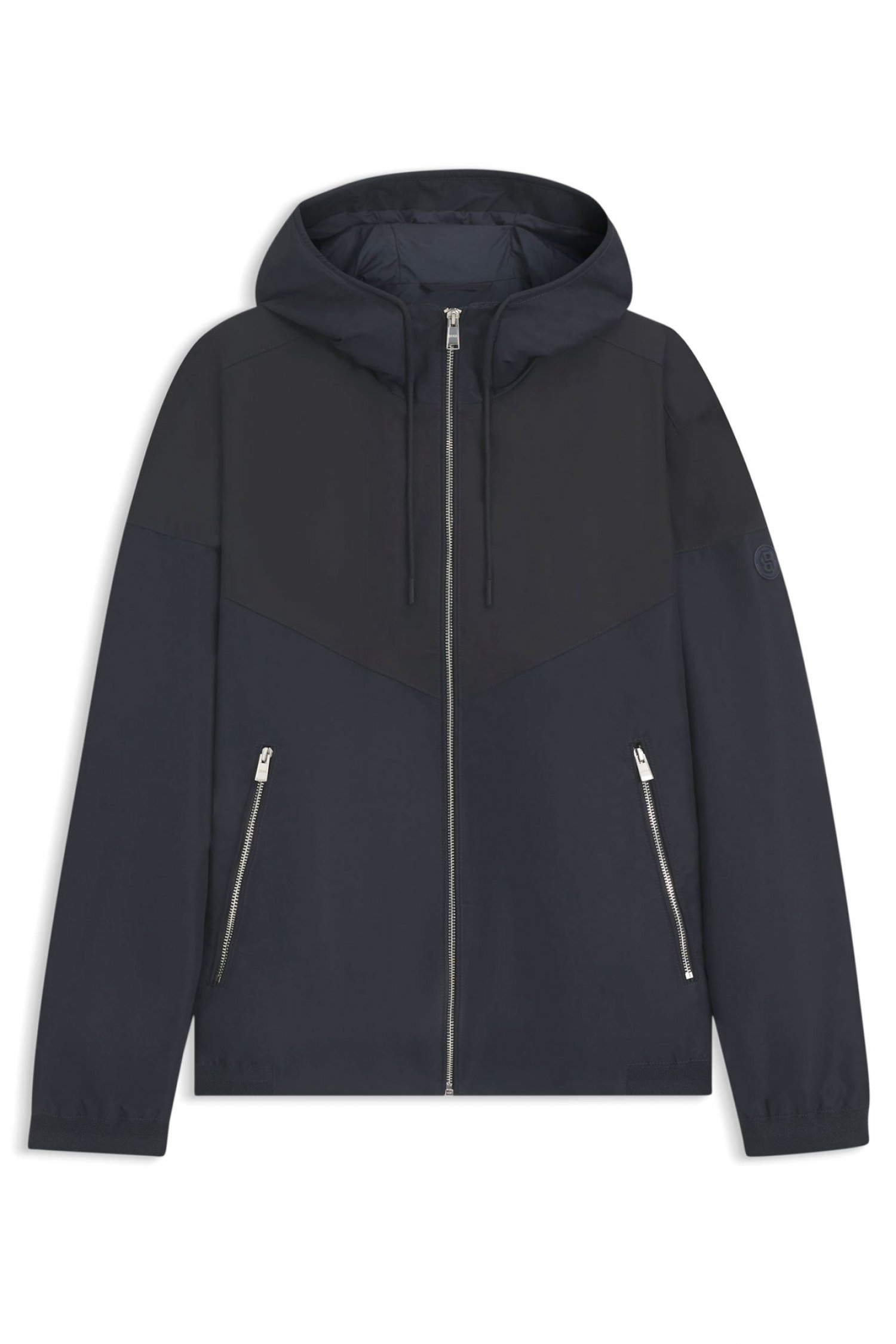 BOSS ΜΠΟΥΦΑΝ JACKET ΚΟΥΚΟΥΛΑ H-CIRENO4 ΜΠΛΕ