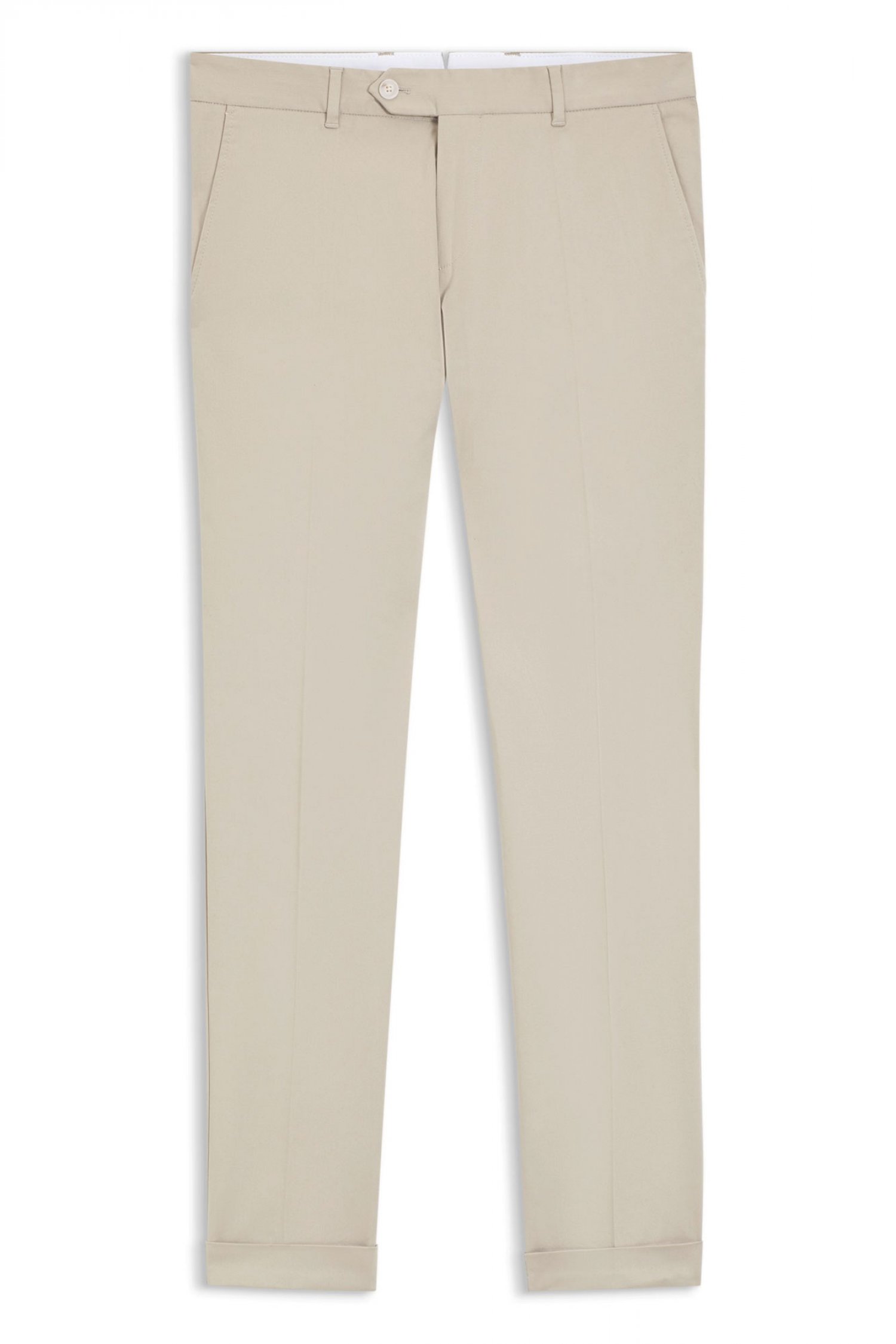 BOSS ΠΑΝΤΕΛΟΝΙ CHINO SLIM FIT C-GENIUS-TU-WG-261F ΜΠΕΖ