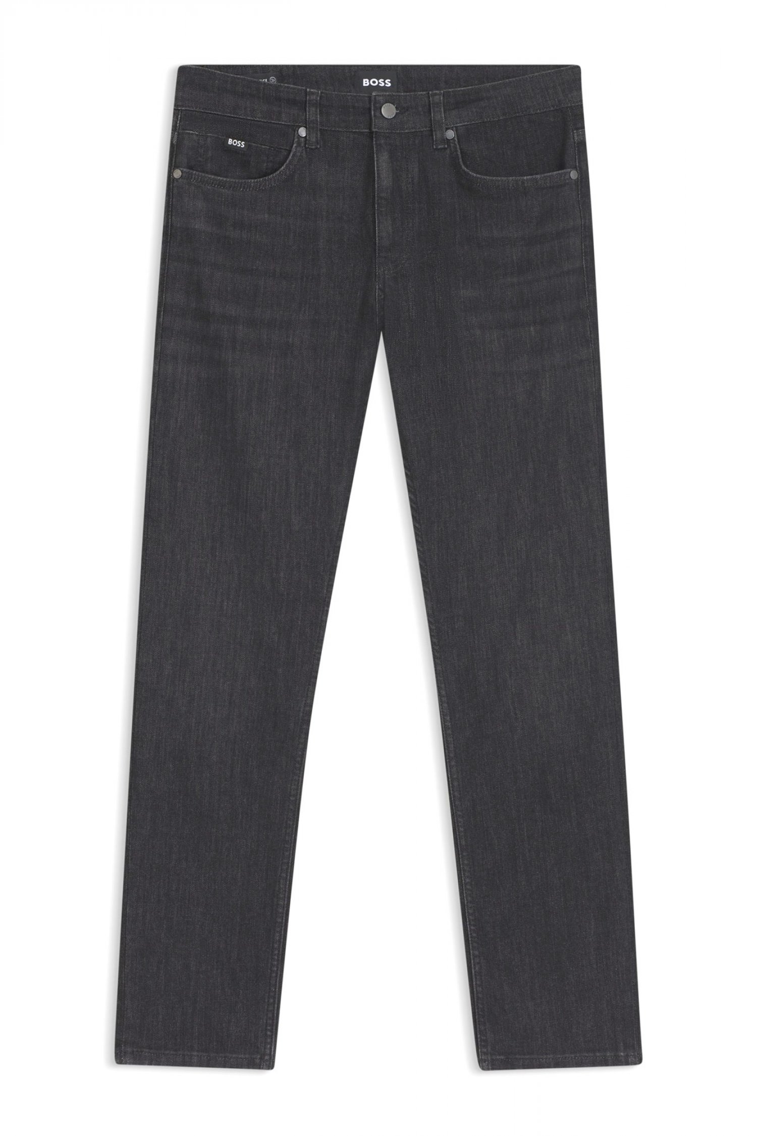 BOSS ΠΑΝΤΕΛΟΝΙ JEANS P-DELAWARE SLIM FIT ΜΑΥΡΟ