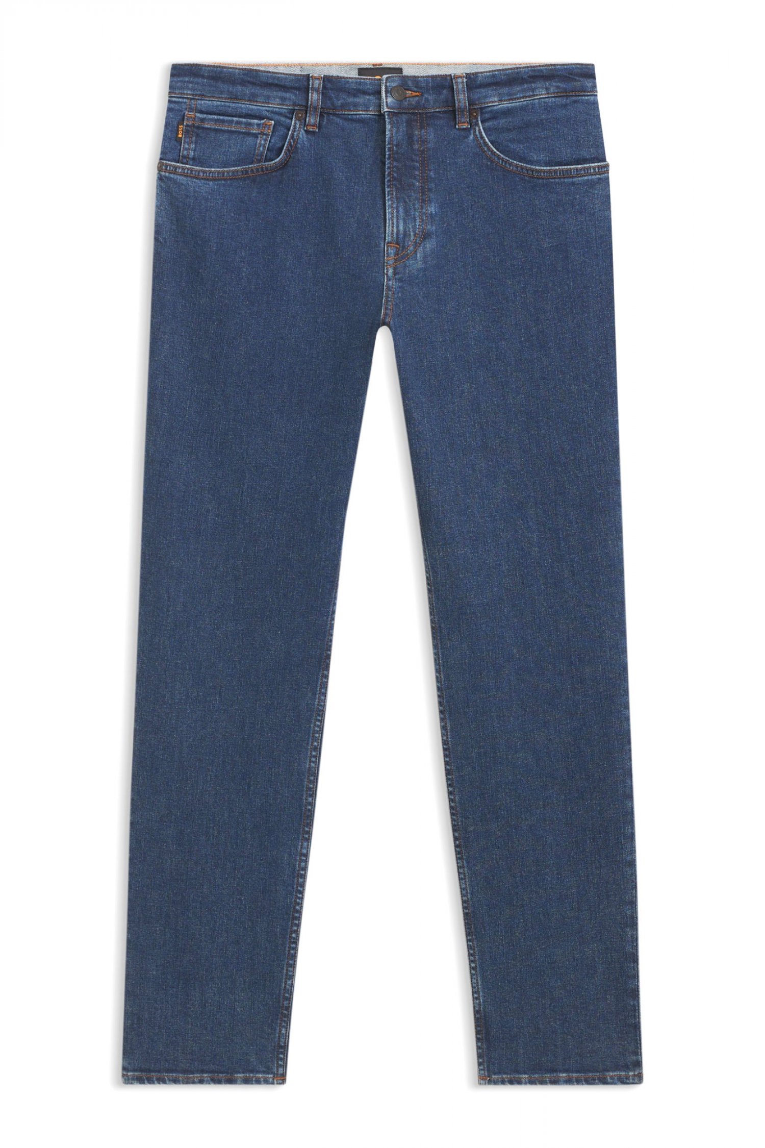 BOSS CASUAL ΠΑΝΤΕΛΟΝΙ JEANS RE MAINE BO FIRST REGULAR FIT ΜΠΛΕ