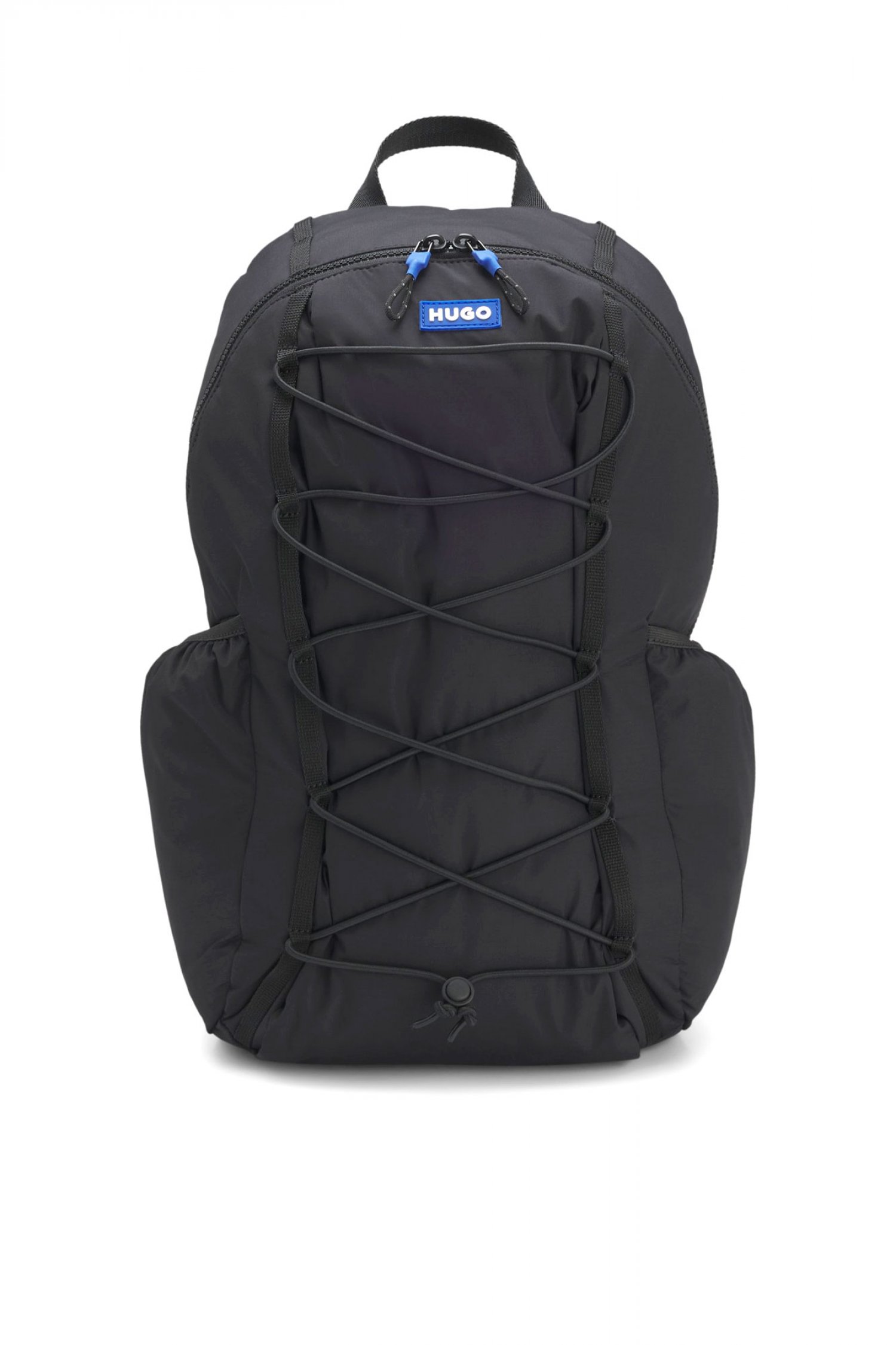 HUGO BLUE ΤΣΑΝΤΑ BACKPACK VYTAL_RROPEBACKPACK ΜΑΥΡΟ