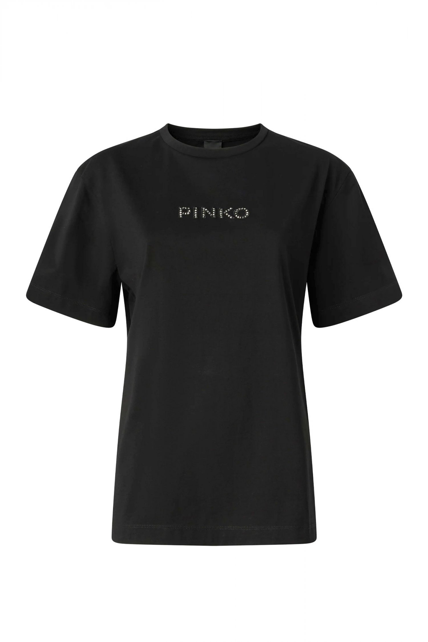 PINKO PINKO ΜΠΛΟΥΖΑΚΙ STREPITOSO T-SHIRT ΜΑΥΡΟ