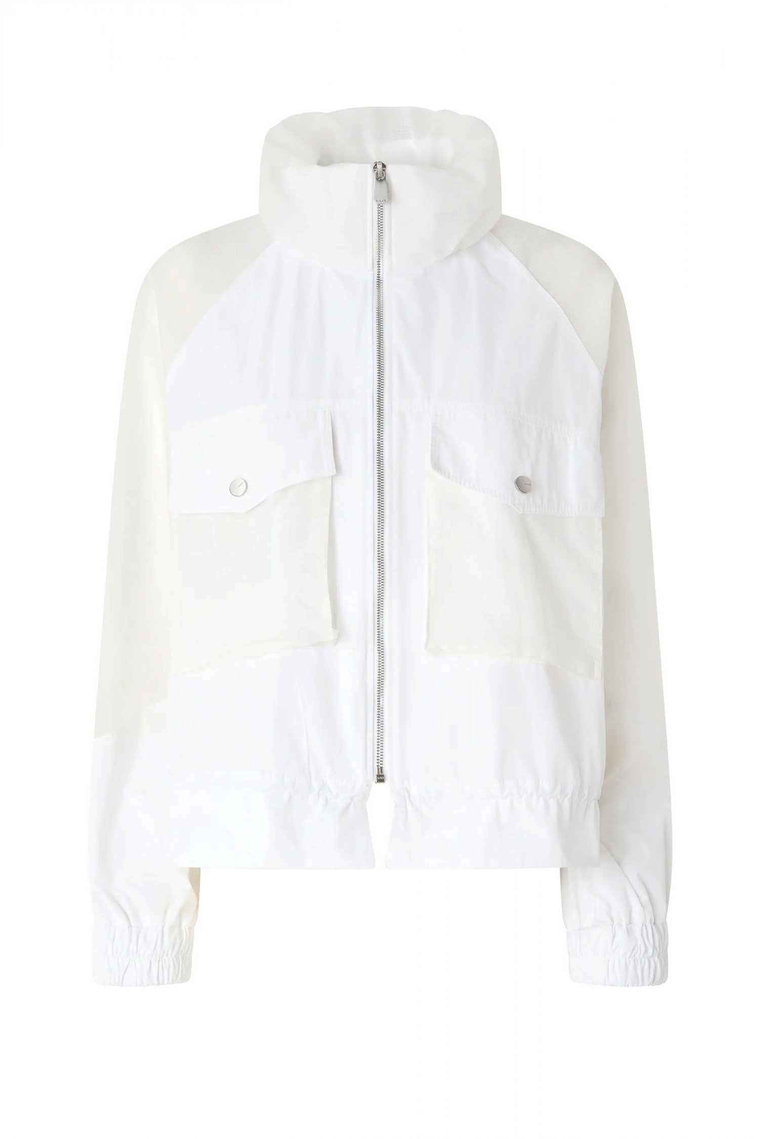 PINKO PINKO ΜΠΟΥΦΑΝ ΜΕ ΔΙΑΦΑΝΕΙΕΣ BETH BLOUSON ΛΕΥΚΟ