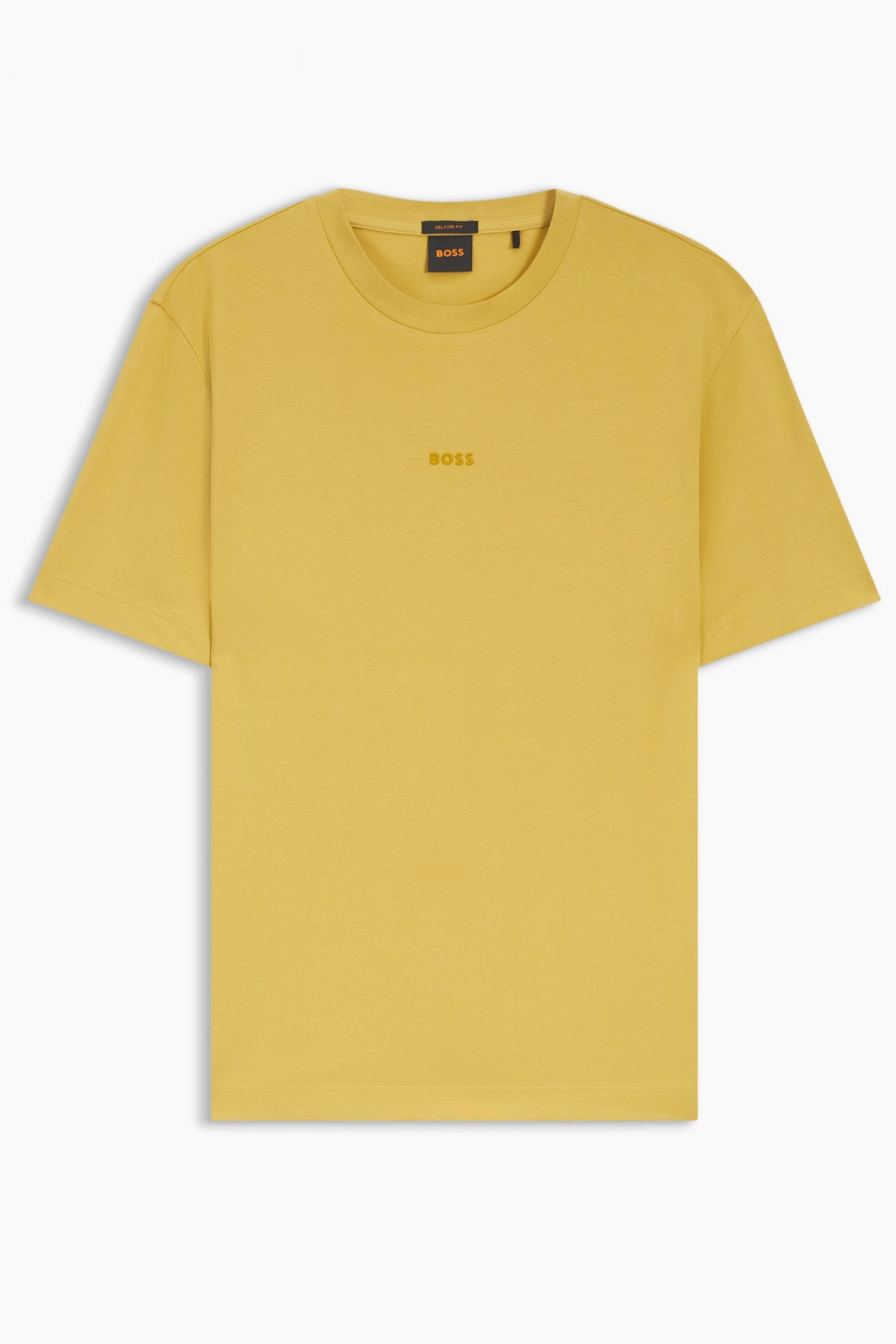 BOSS CASUAL T-SHIRT TCHUP ΚΙΤΡΙΝΟ