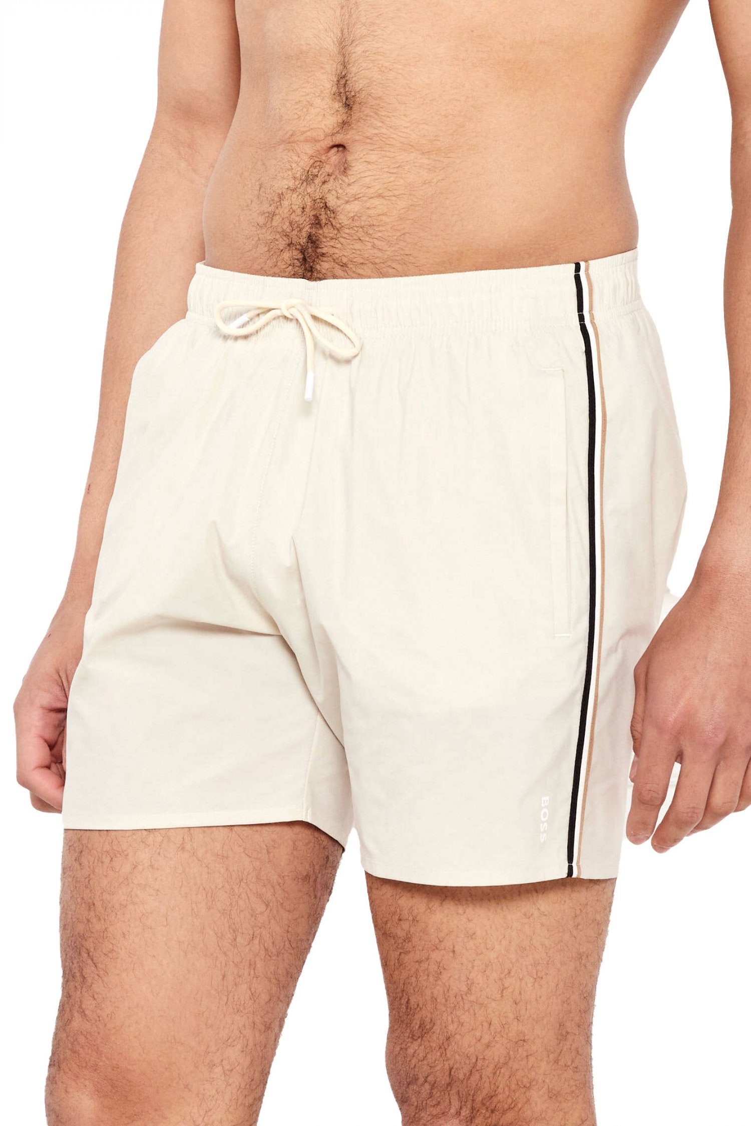 BOSS BEACHWEAR ΜΑΓΙΩ ICONIC ΜΠΕΖ