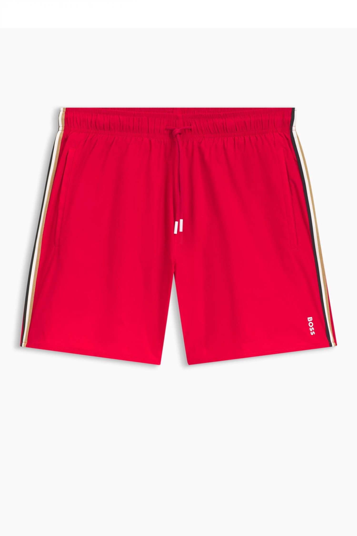 BOSS BEACHWEAR ΜΑΓΙΩ ICONIC ΚΟΚΚΙΝΟ