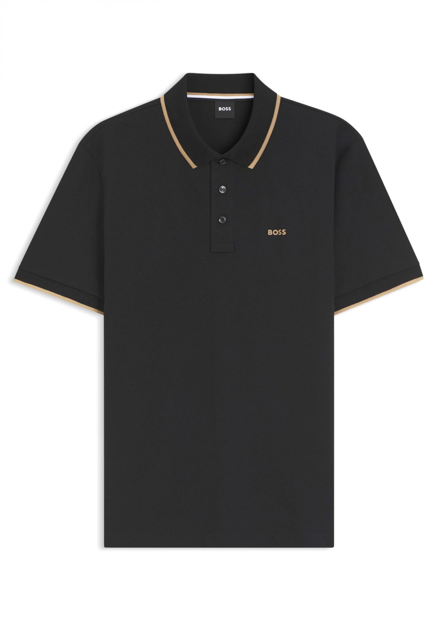 BOSS POLO PARLAY 190 ΜΑΥΡΟ