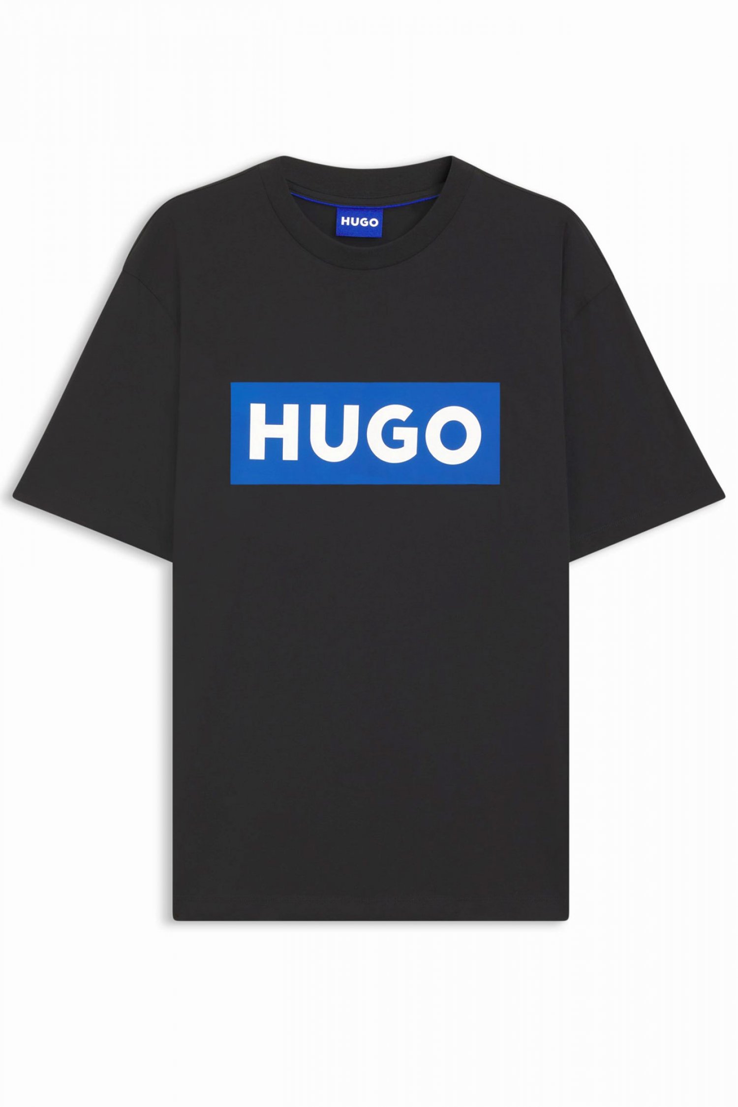 HUGO BLUE T-SHIRT NICO ΜΑΥΡΟ