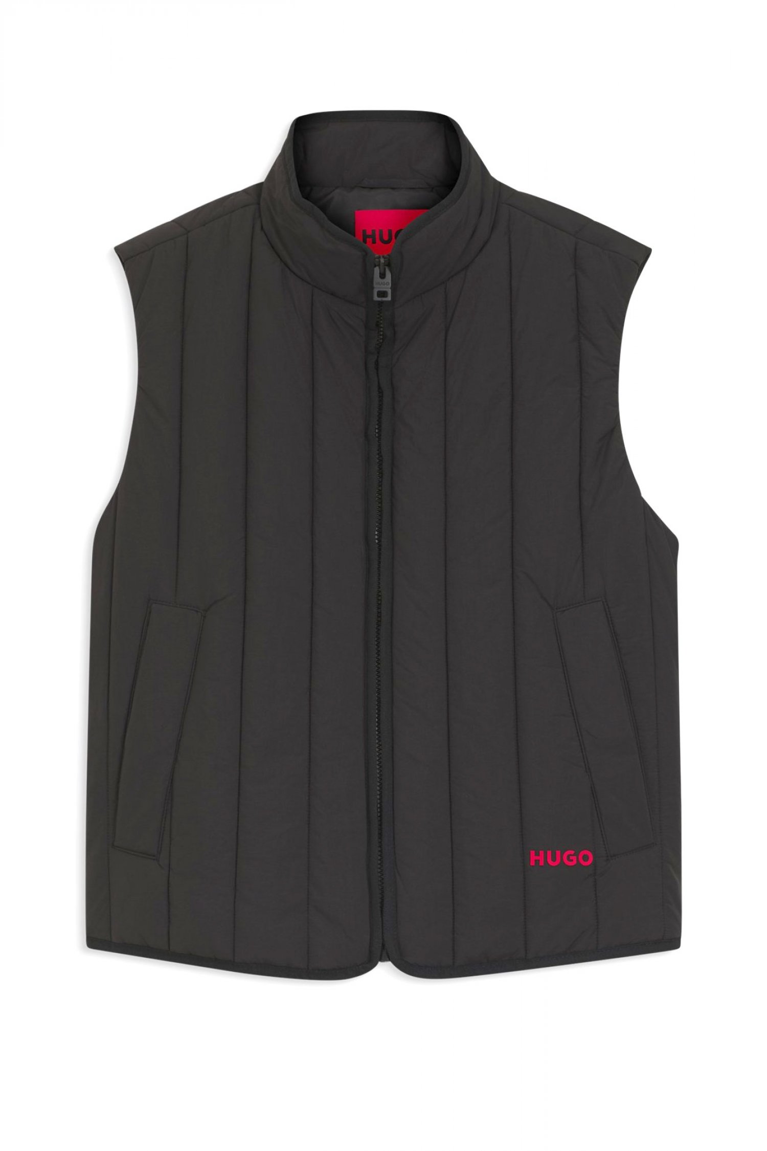 HUGO ΑΜΑΝΙΚΟ BRENO2611 LOGO ΜΑΥΡΟ