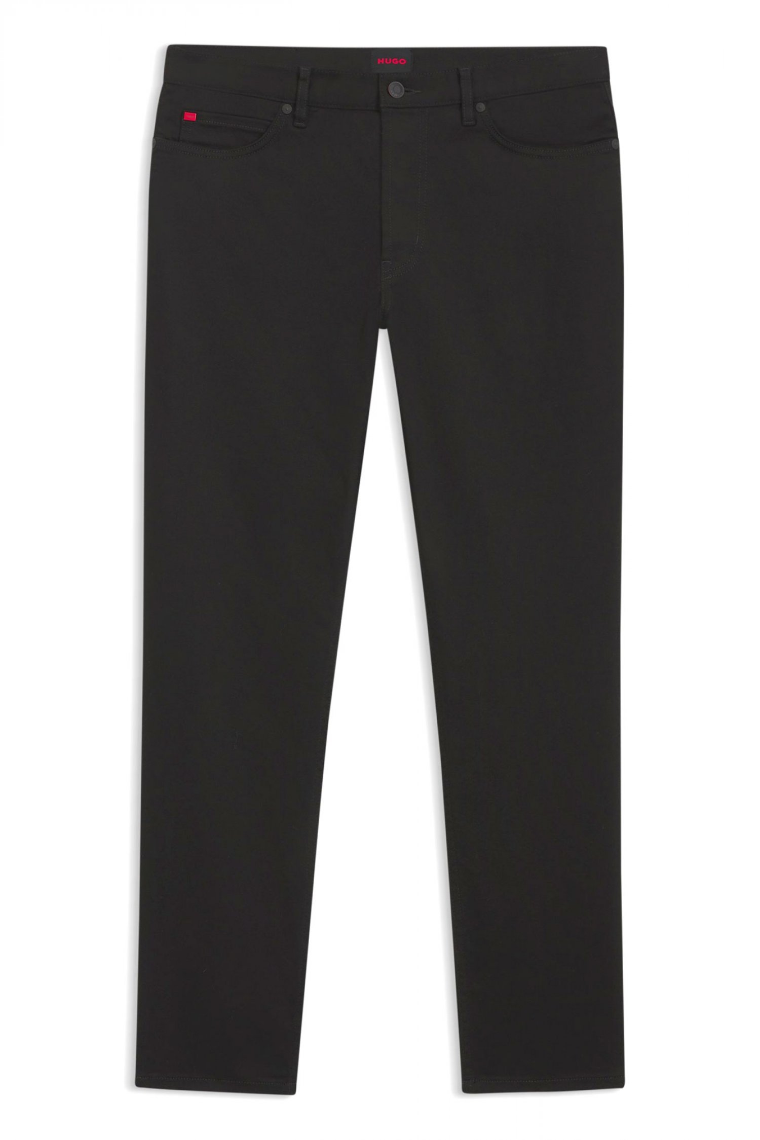 HUGO ΠΑΝΤΕΛΟΝΙ JEANS 634 TAPERED FIT ΜΑΥΡΟ