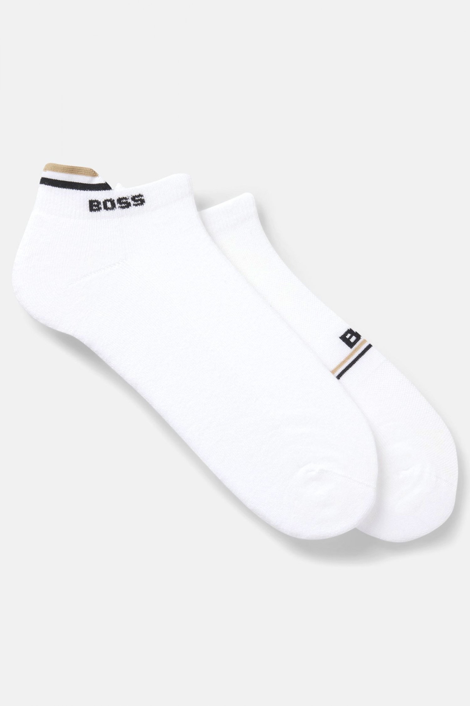 BOSS ΚΑΛΤΣΕΣ 2P AS ICONIC LOOP CC ΛΕΥΚΟ