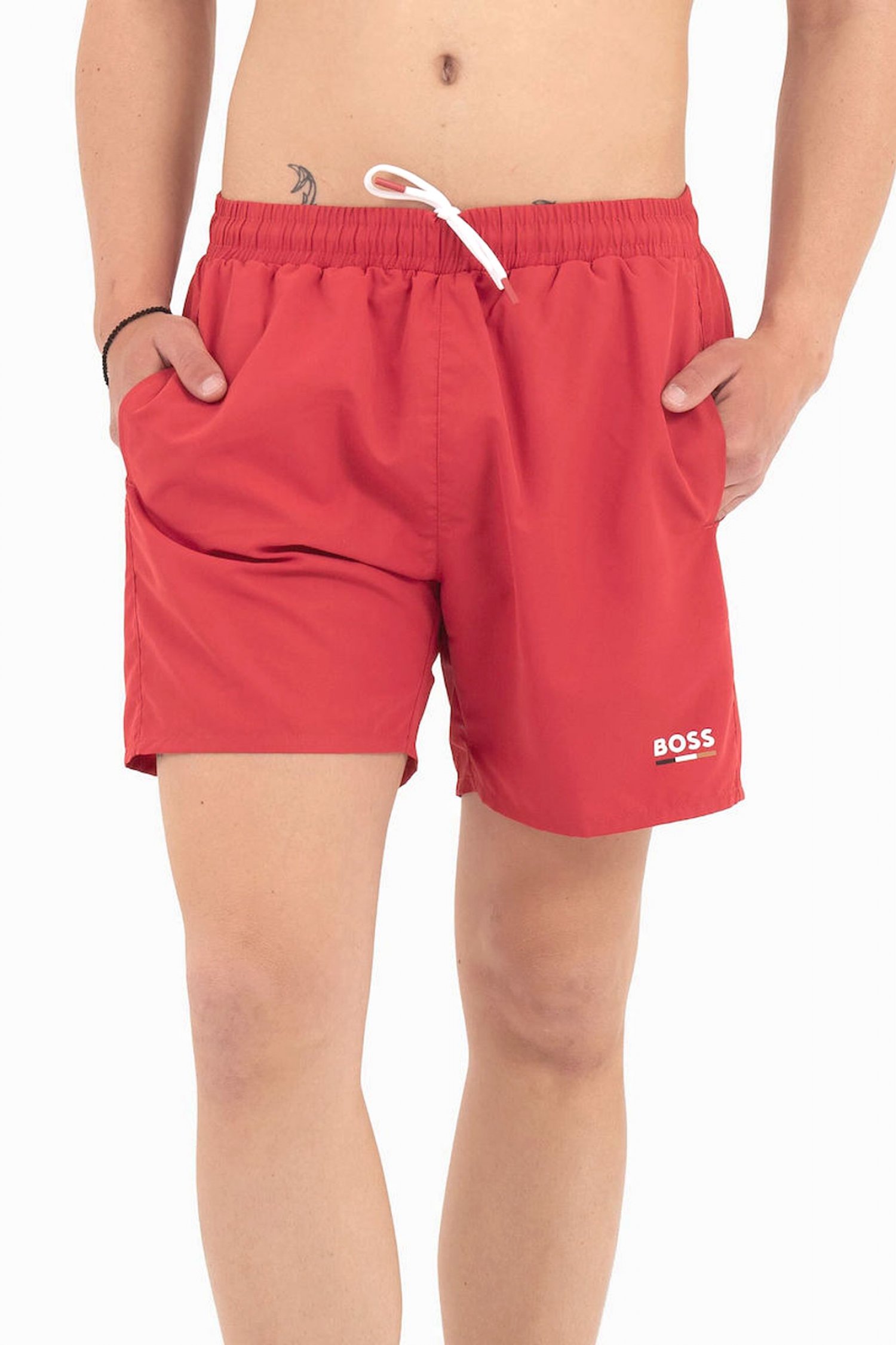 BOSS BEACHWEAR ΜΑΓΙΩ SWORDFISH ΚΟΚΚΙΝΟ