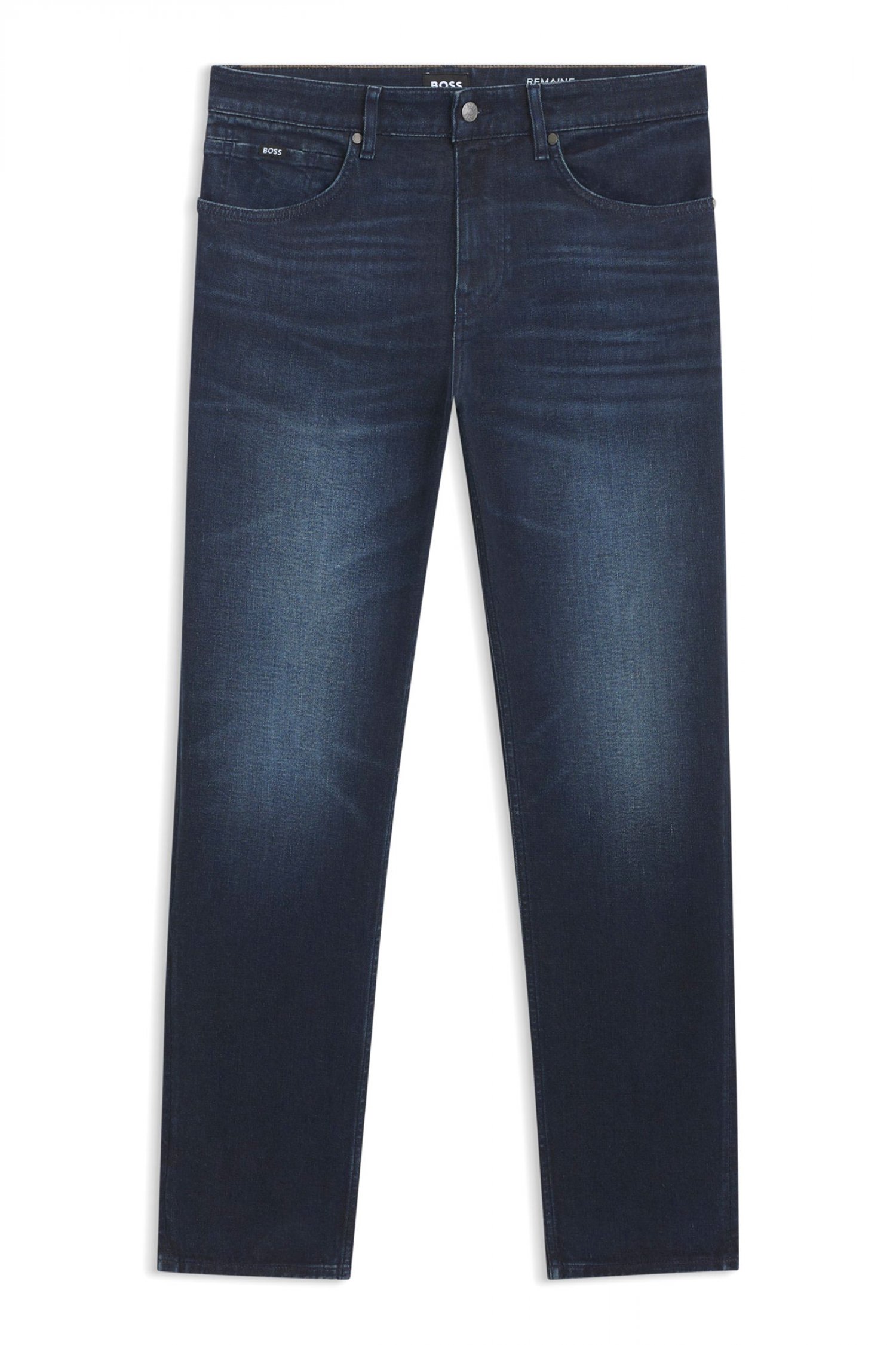 BOSS ΠΑΝΤΕΛΟΝΙ JEANS H-RE MAINE REGULAR FIT ΜΠΛΕ