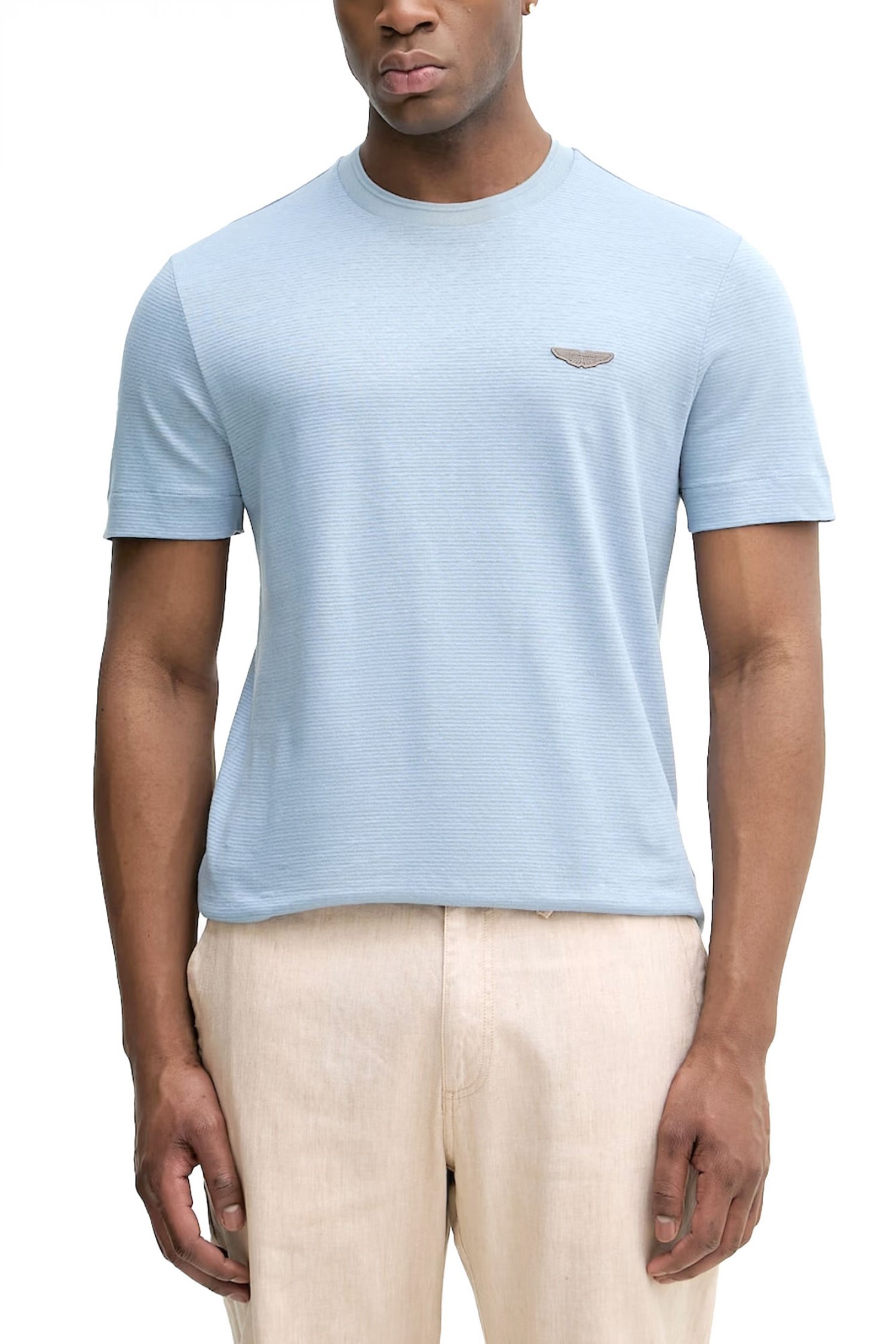 BOSS T-SHIRT C-TAUT 248_AM ΣΙΕΛ