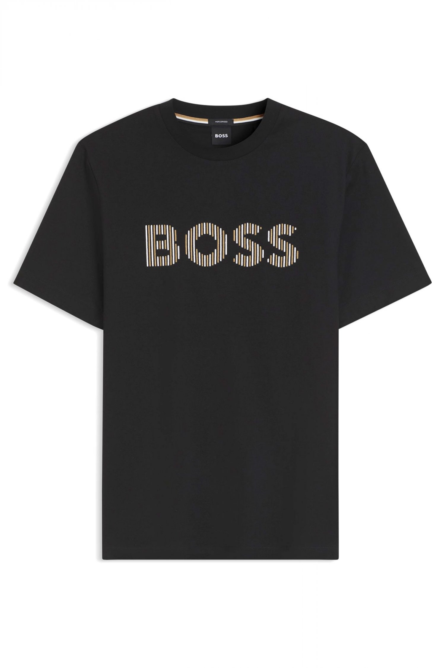 BOSS T-SHIRT C-THOMPSON 41 ΜΑΥΡΟ