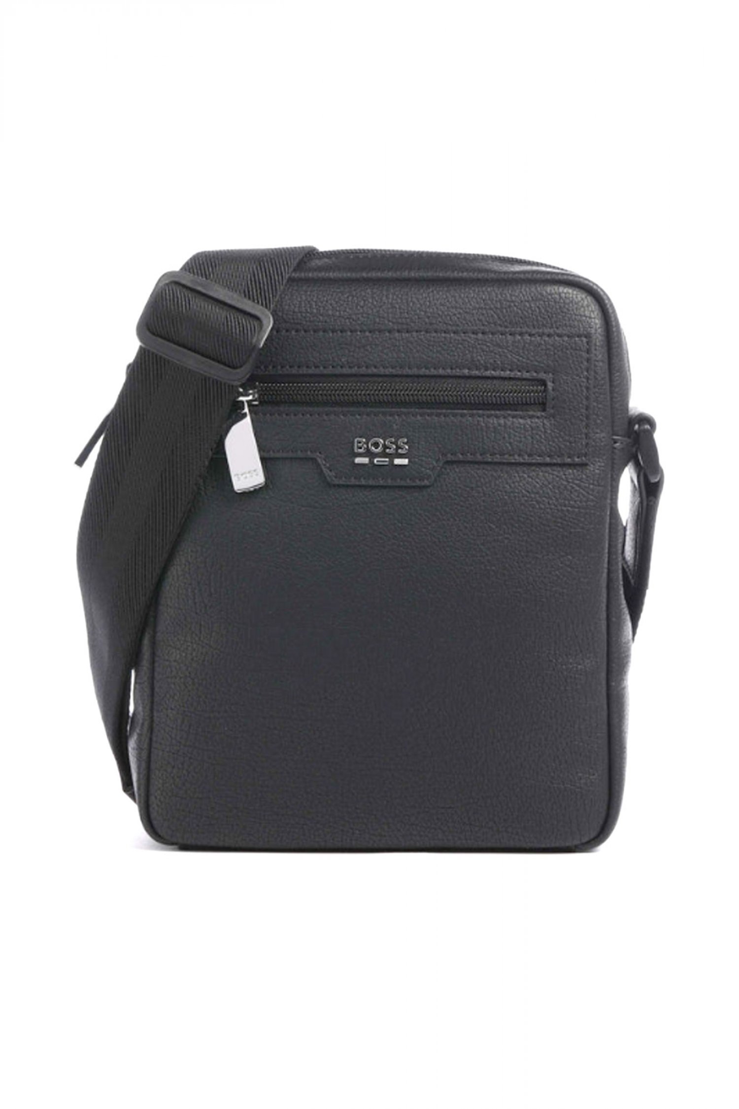 BOSS ΤΣΑΝΤΑΚΙ CROOSBODY LEWYS_NS ZIP ΜΑΥΡΟ