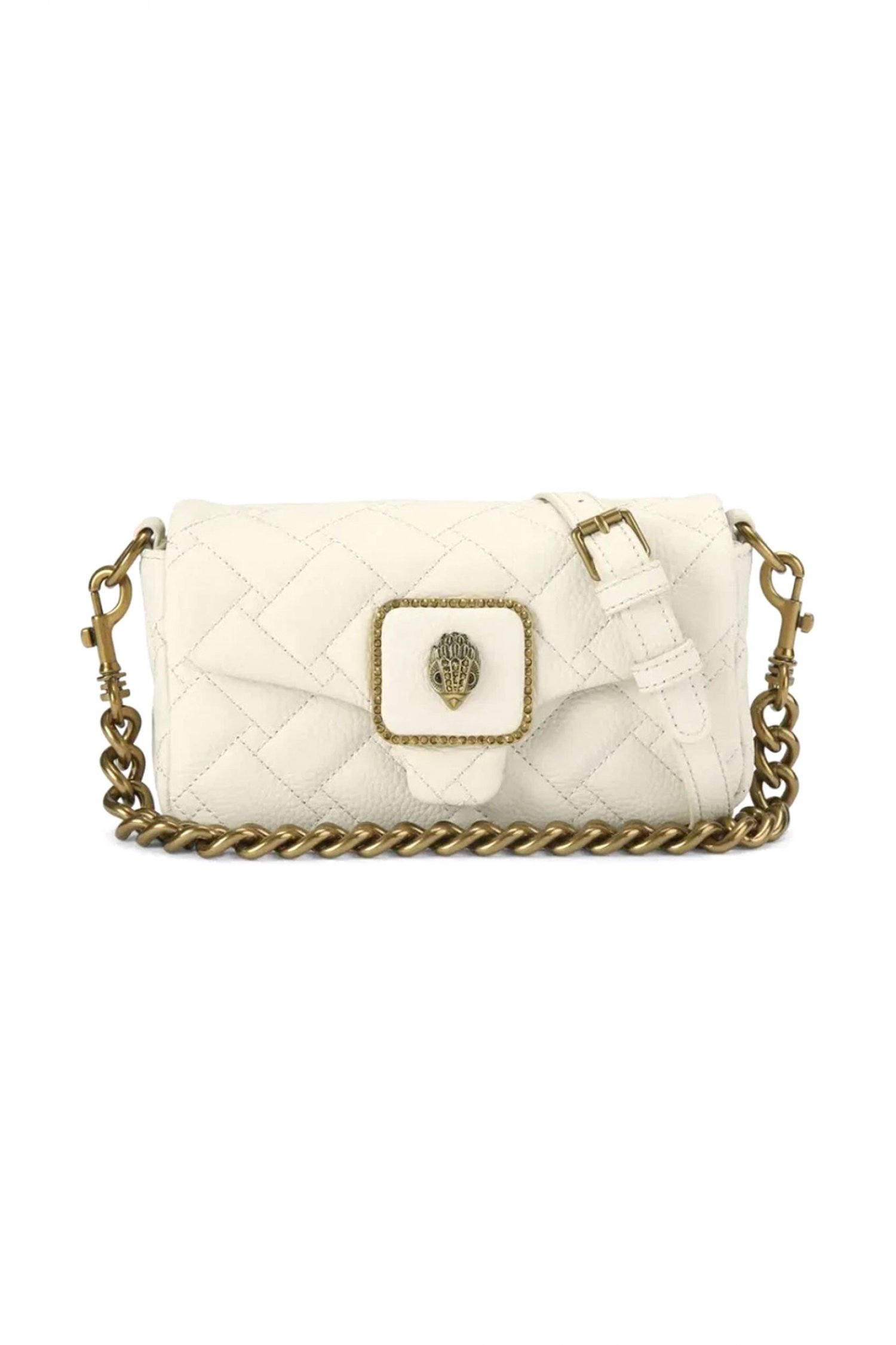 KURT GEIGER ΤΣΑΝΤΑ CROSSBODY/ΩΜΟΥ PIMLICO BAG ST KAΠΙΤΟΝΕ ΑΛΥΣΙΔΑ LOGO ΜΠΕΖ