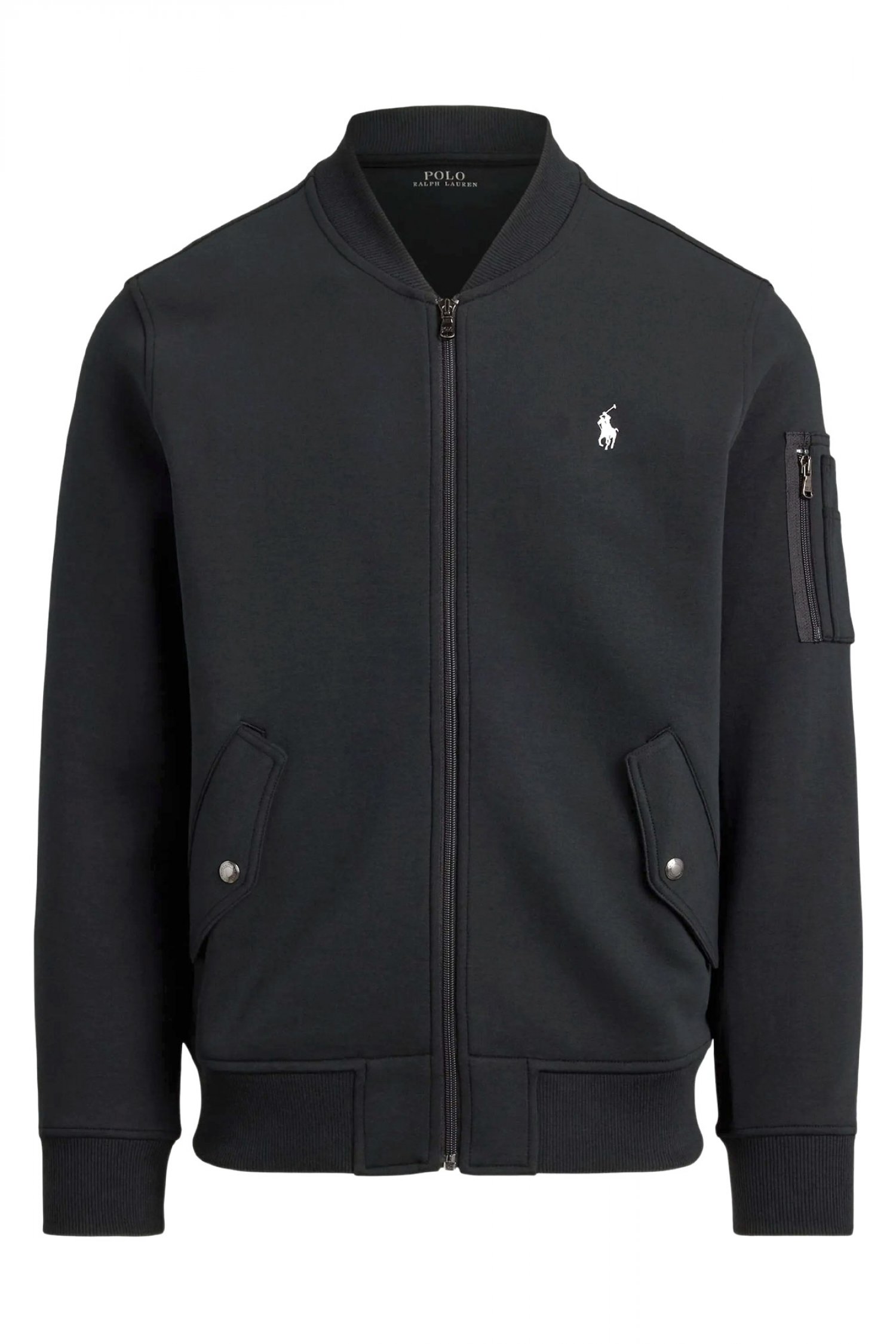 RALPH LAUREN ΦΟΥΤΕΡ FULLZIP LOGO ΜΑΥΡΟ