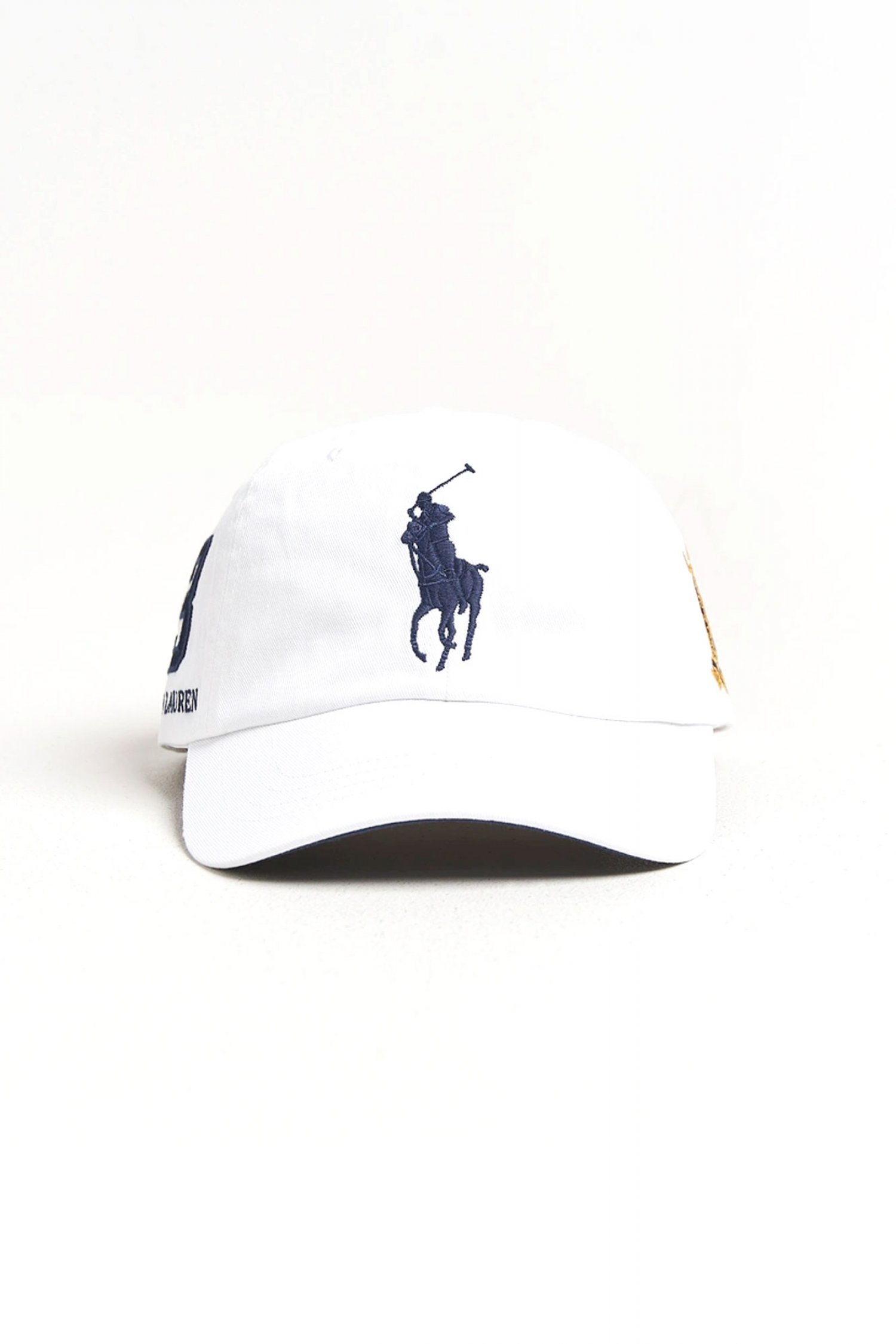 RALPH LAUREN ΚΑΠΕΛΟ BIG PONY LOGO ΛΕΥΚΟ