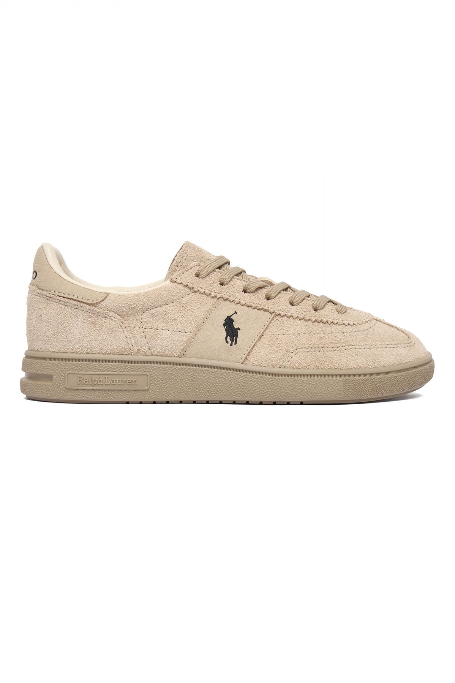 RALPH LAUREN ΠΑΠΟΥΤΣΙΑ SNEAKERS BEDFORD PP-SK-LTL MILKSHAKE ΜΠΕΖ